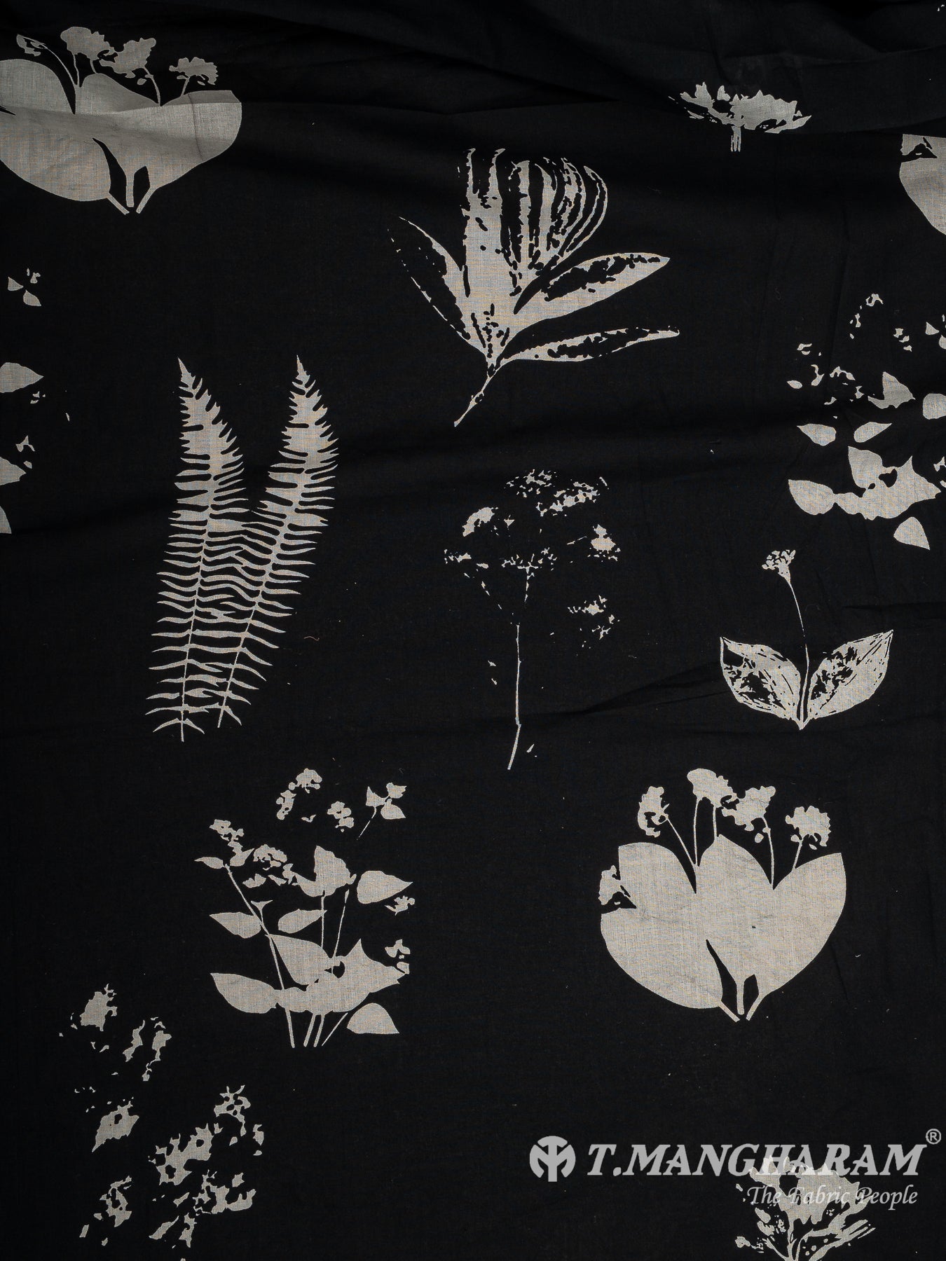 Black Cotton Fabric - EC12121