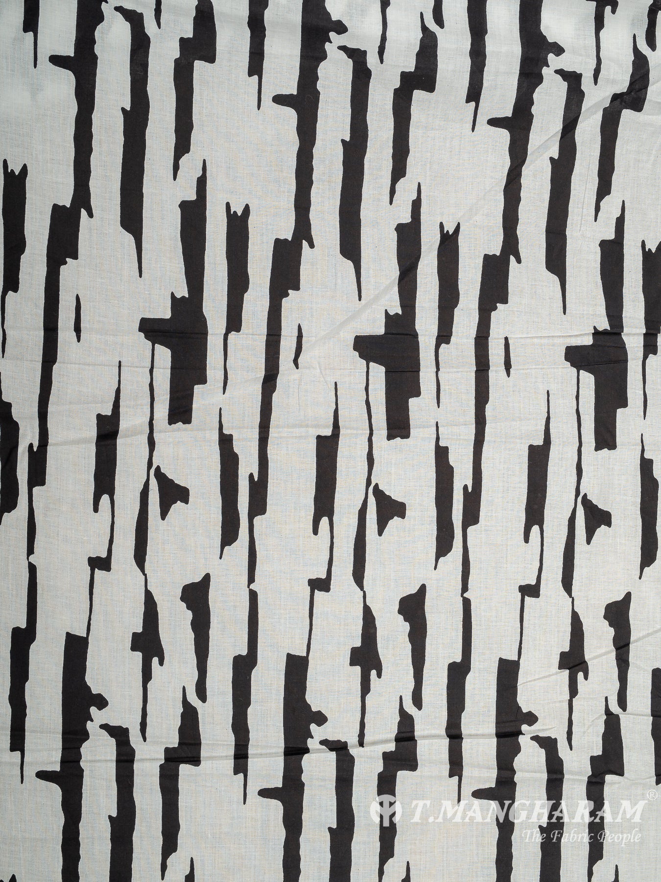 White Cotton Fabric - EC12113