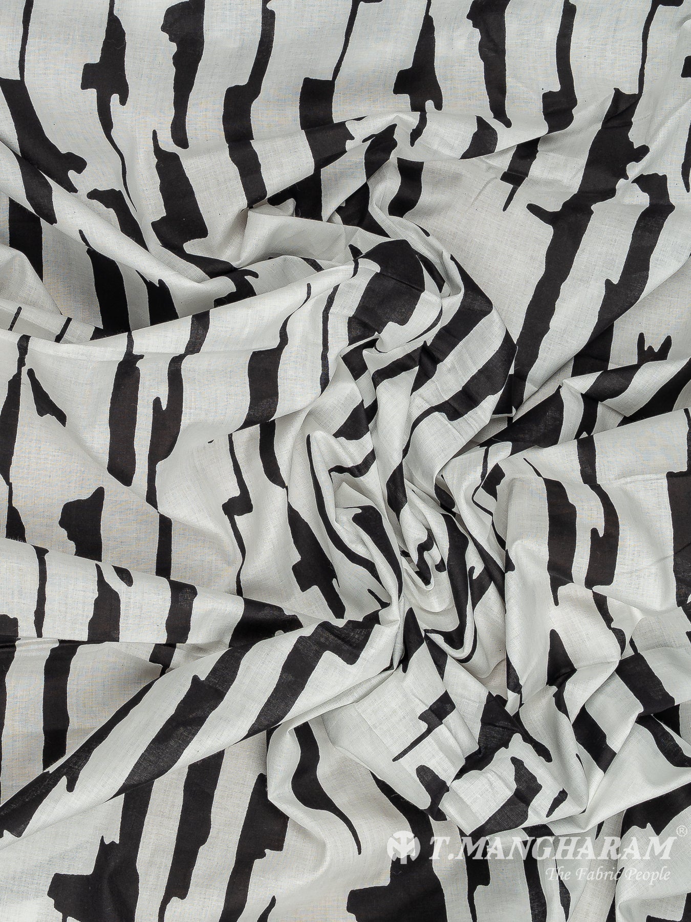 White Cotton Fabric - EC12113