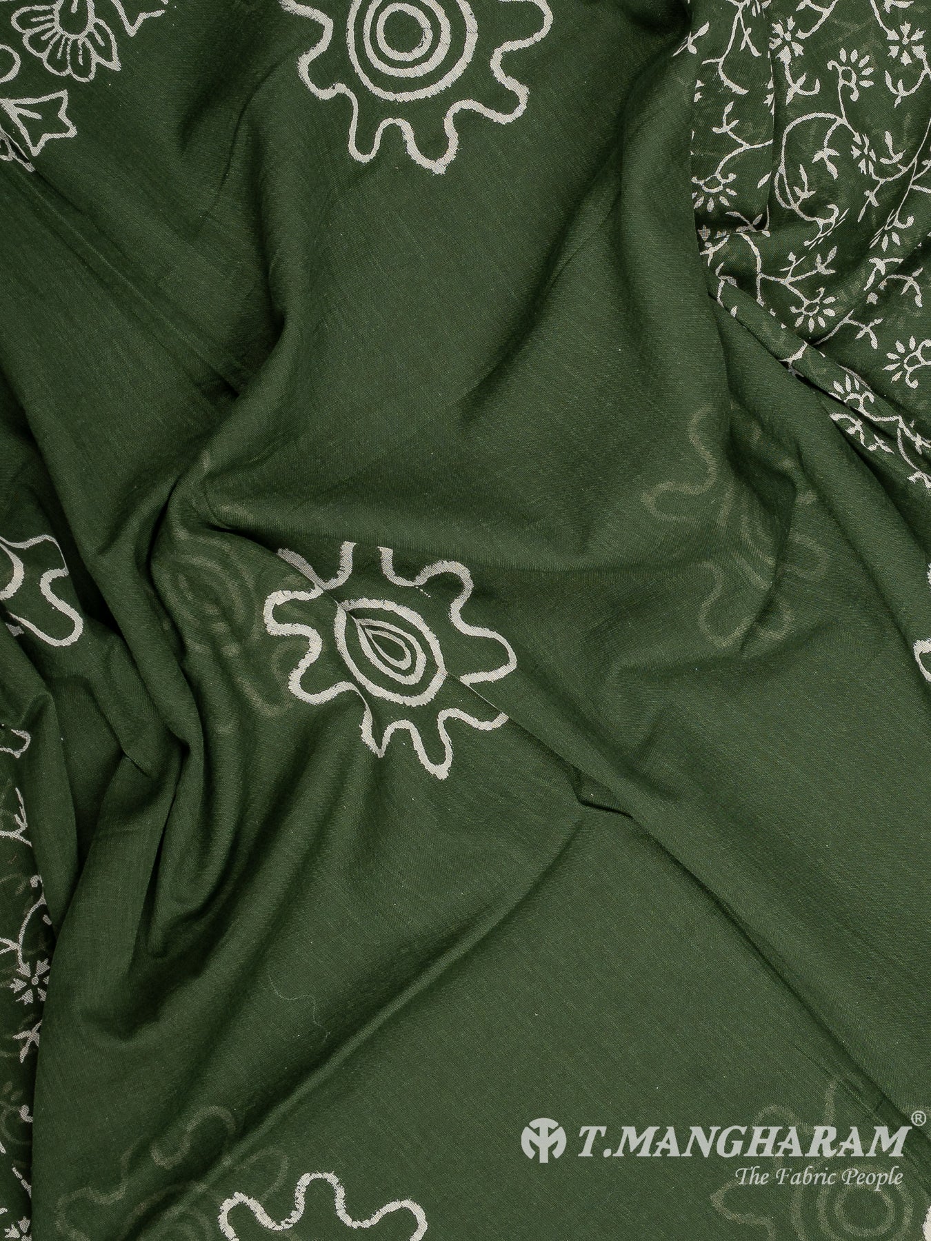 Peach Cotton Chudidhar Fabric Set - EH1858