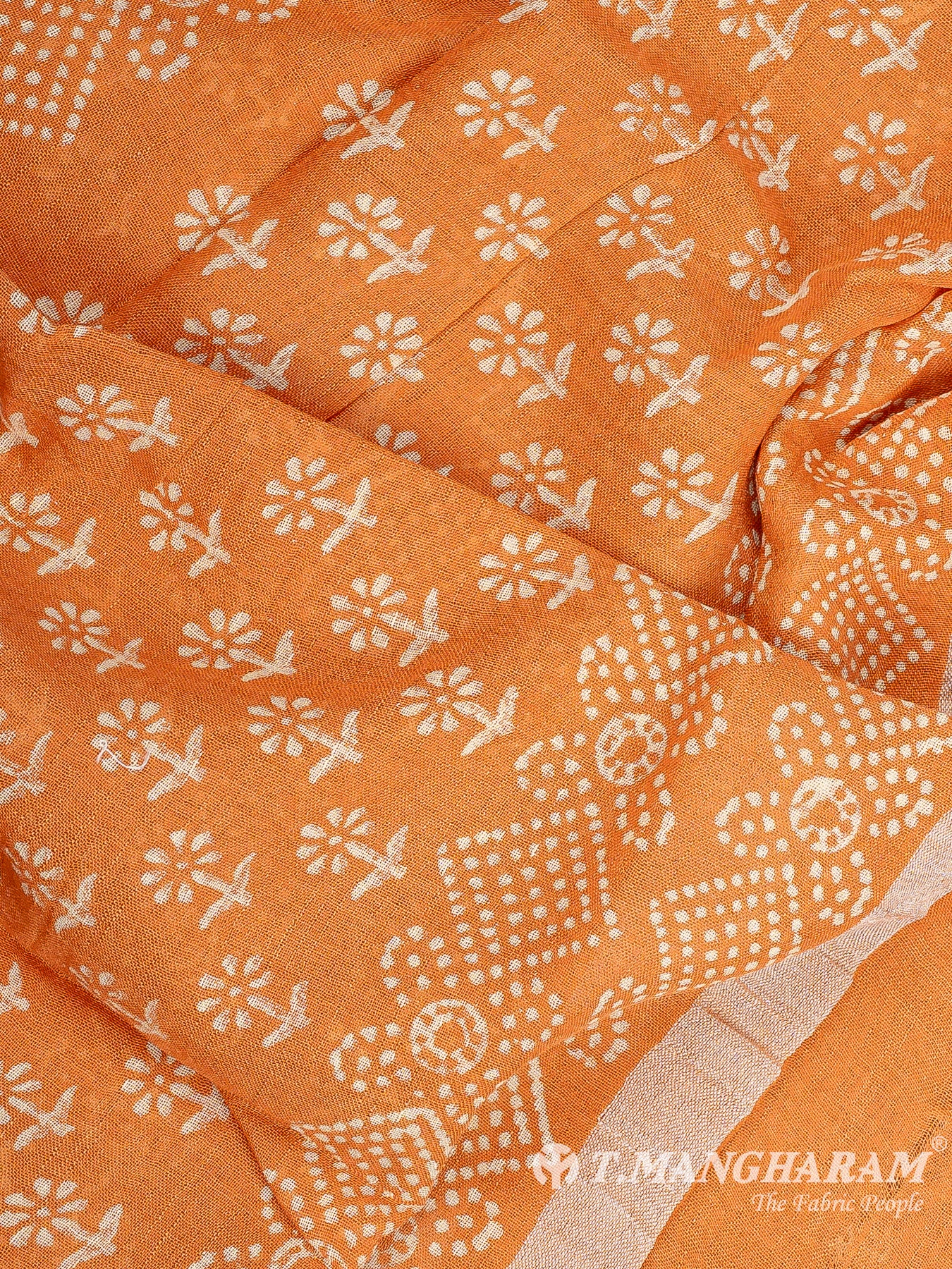 Yellow Cotton Chudidhar Fabric Set - EH1932