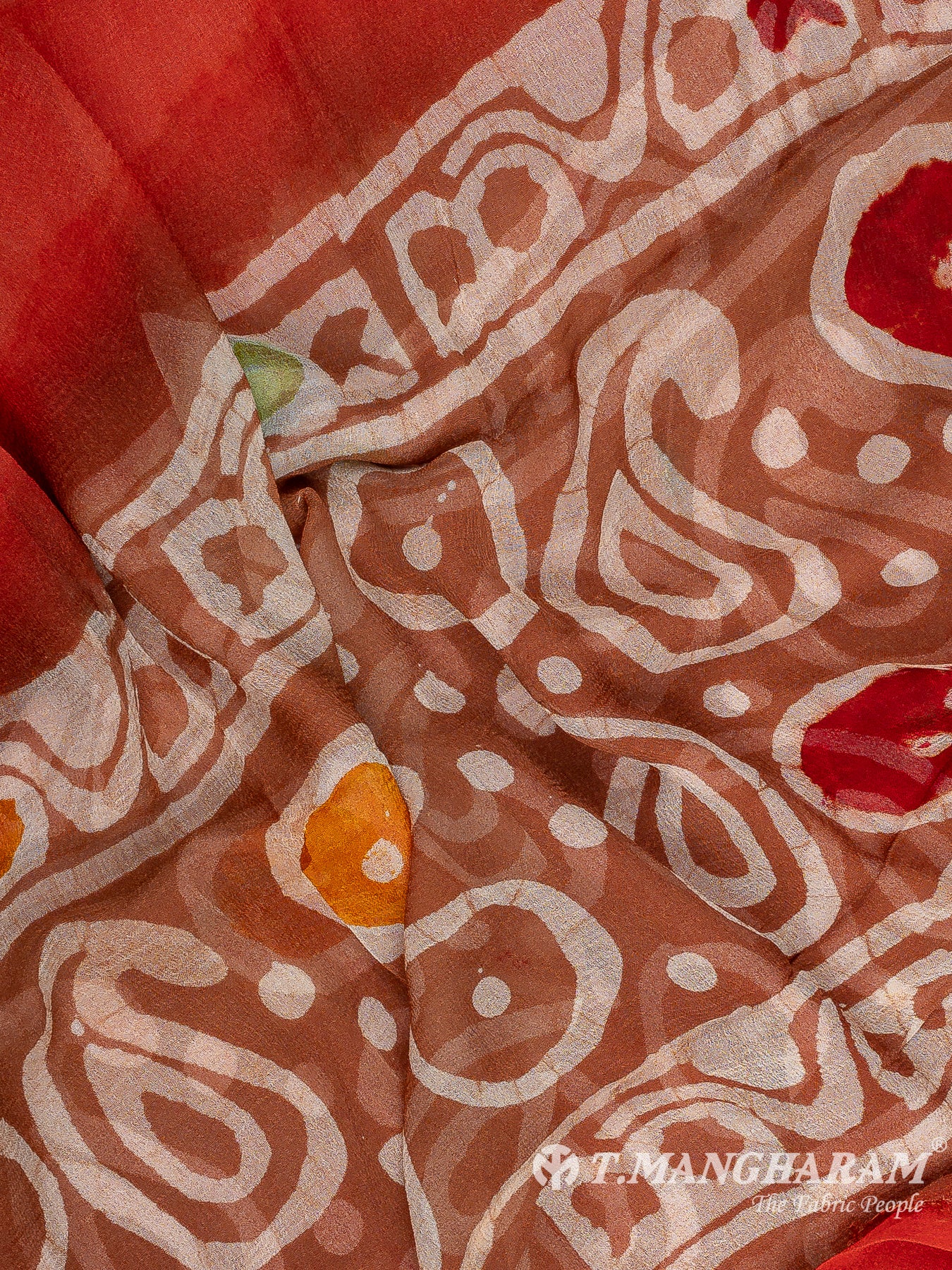 Brown Cotton Chudidhar Fabric Set - EH1911