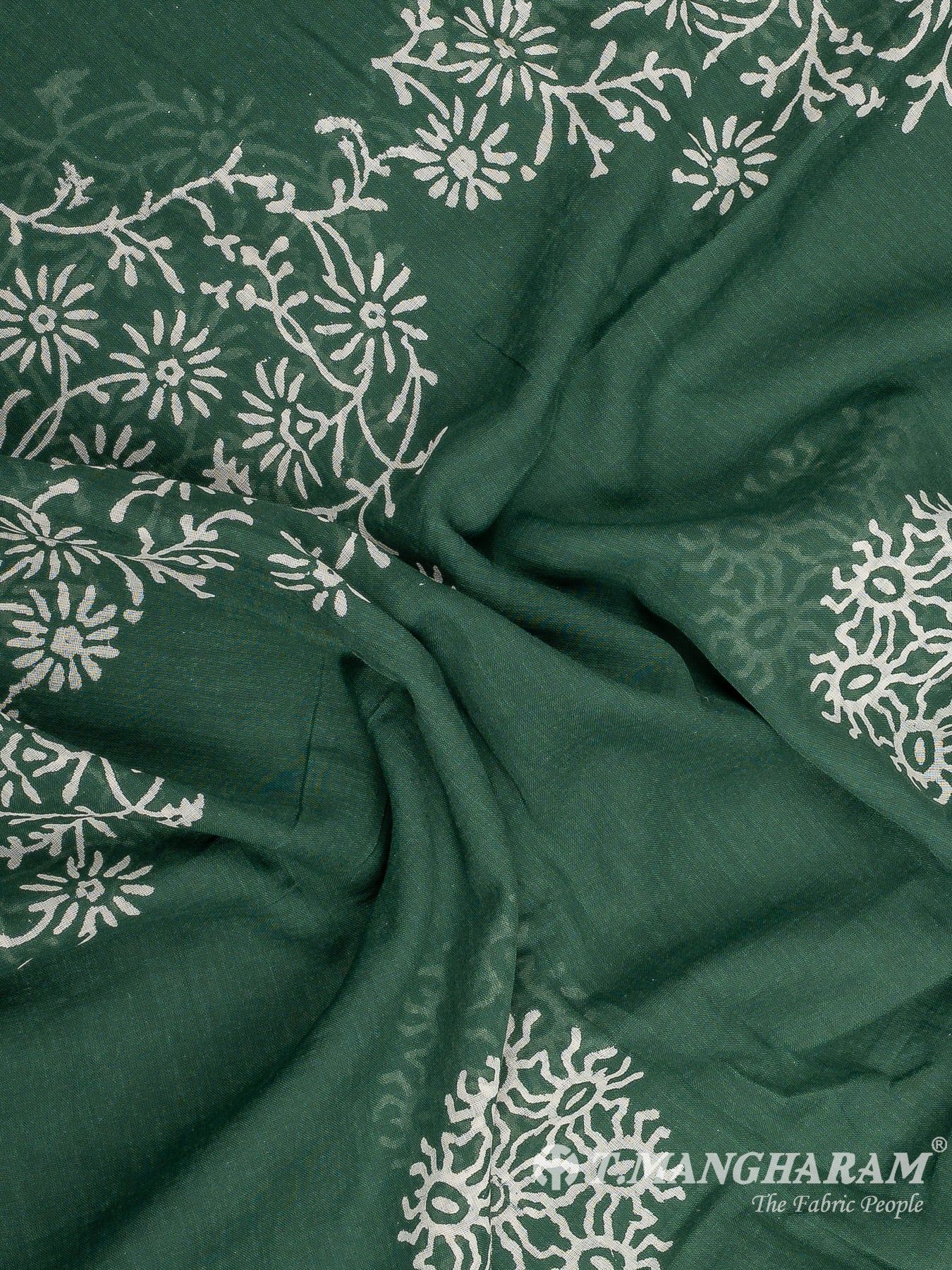 Peach Cotton Chudidhar Fabric Set - EH1850