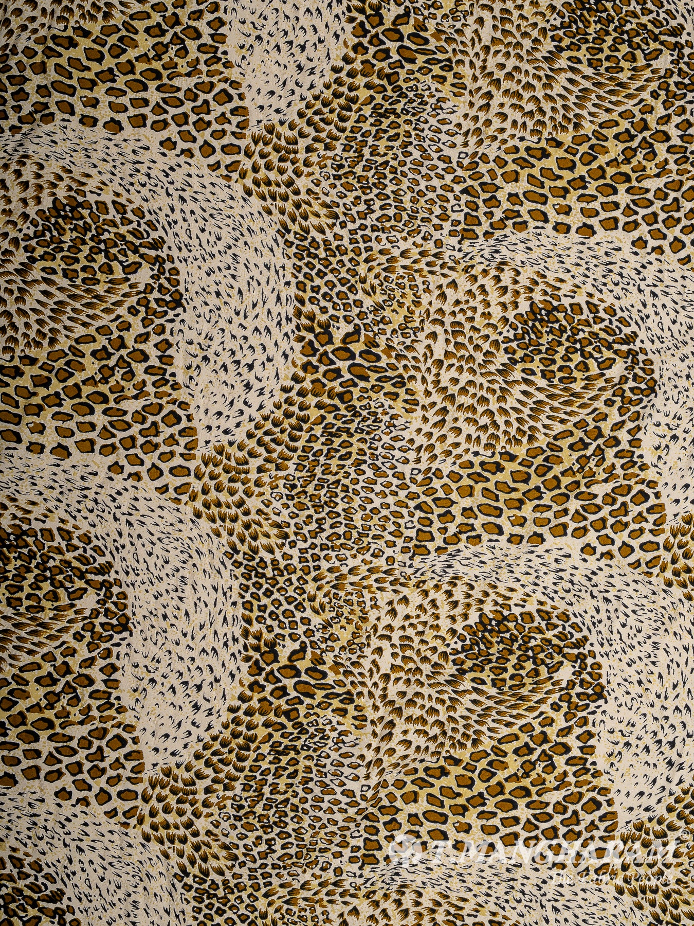 Yellow Rayon Cotton Fabric - EB9301