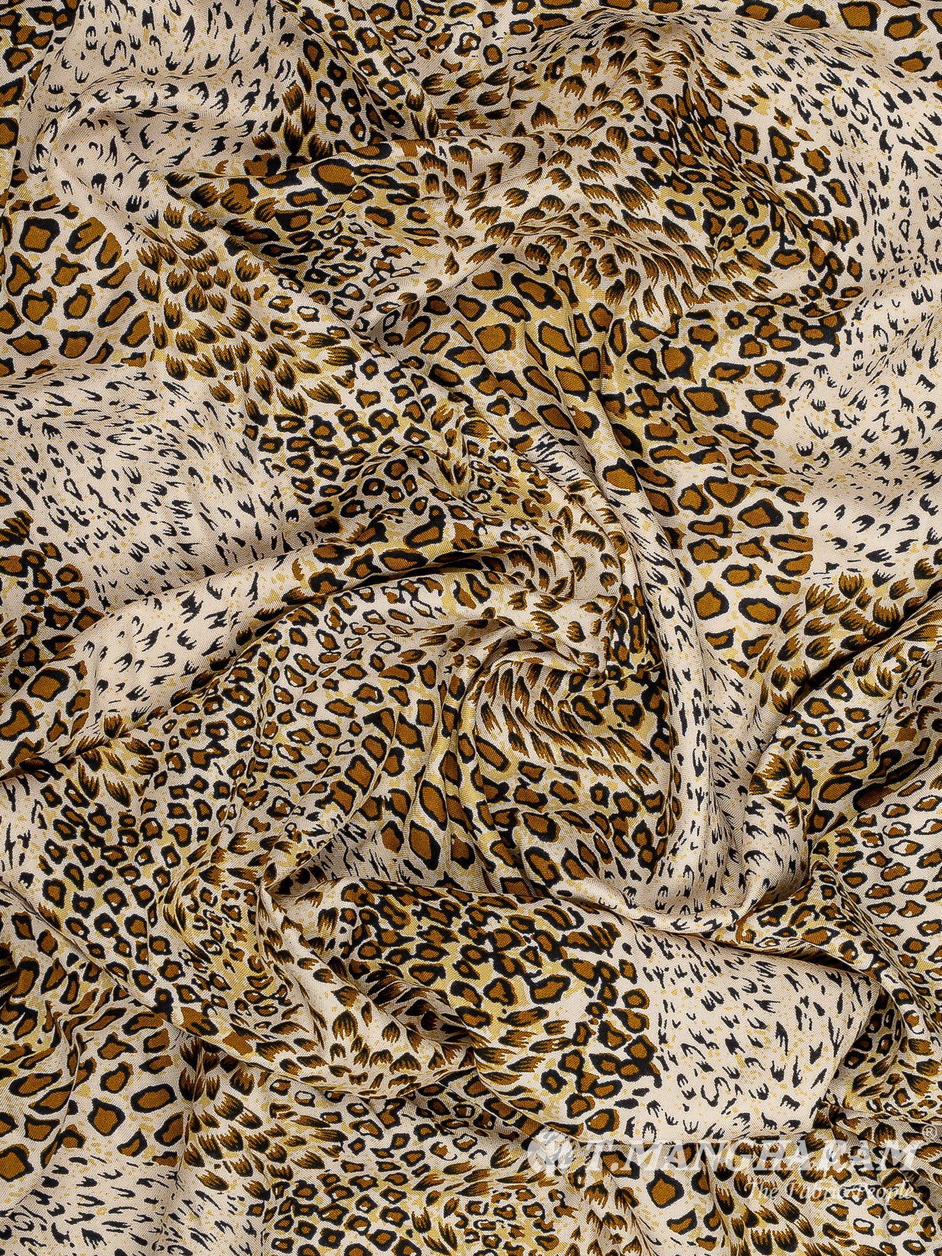 Yellow Rayon Cotton Fabric - EB9301