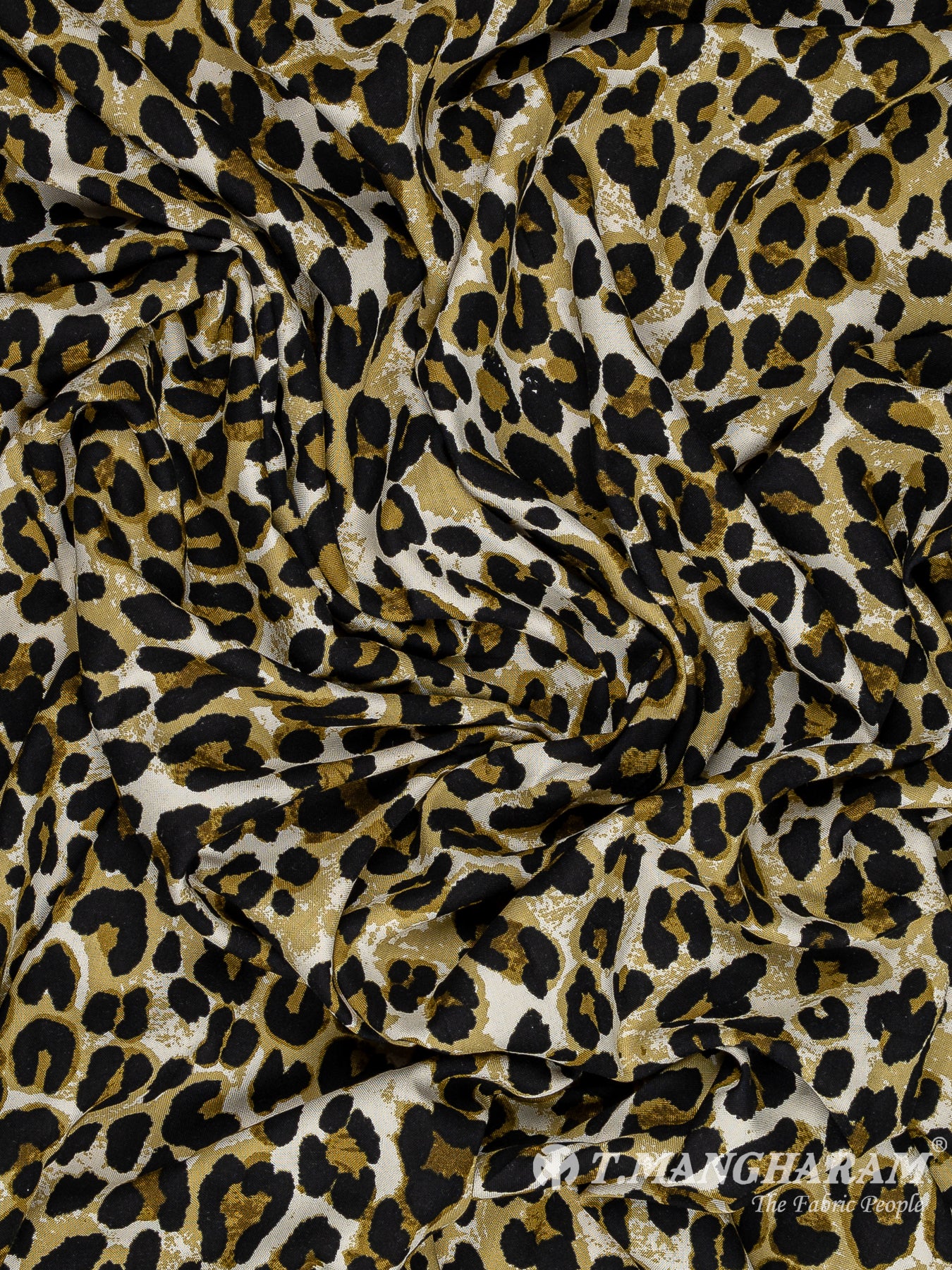 Yellow Rayon Cotton Fabric - EB9267