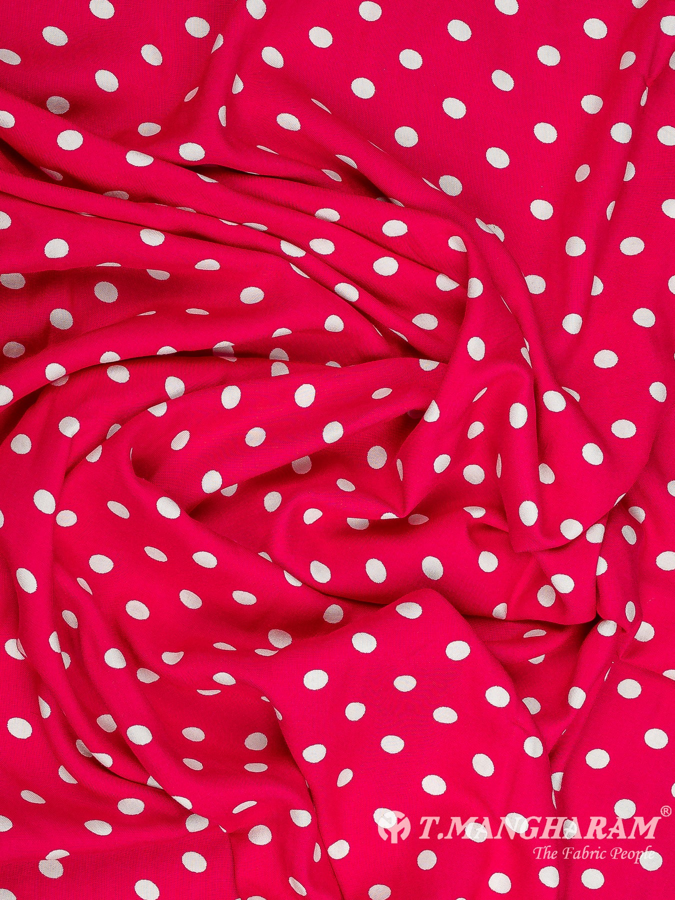 Pink Cotton Rayon Fabric - EB9278
