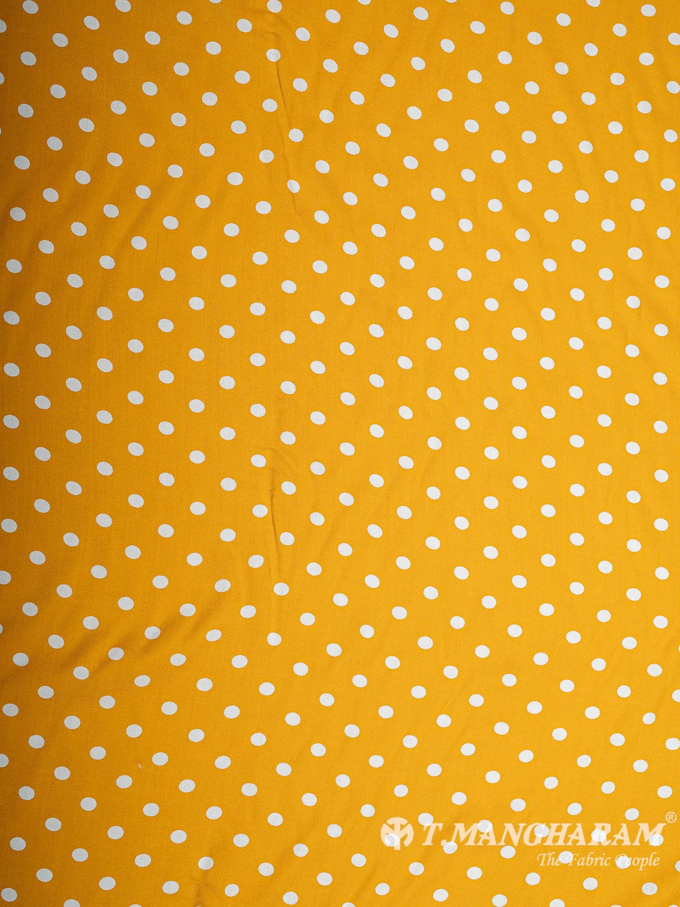 Yellow Cotton Rayon Fabric - EB9274