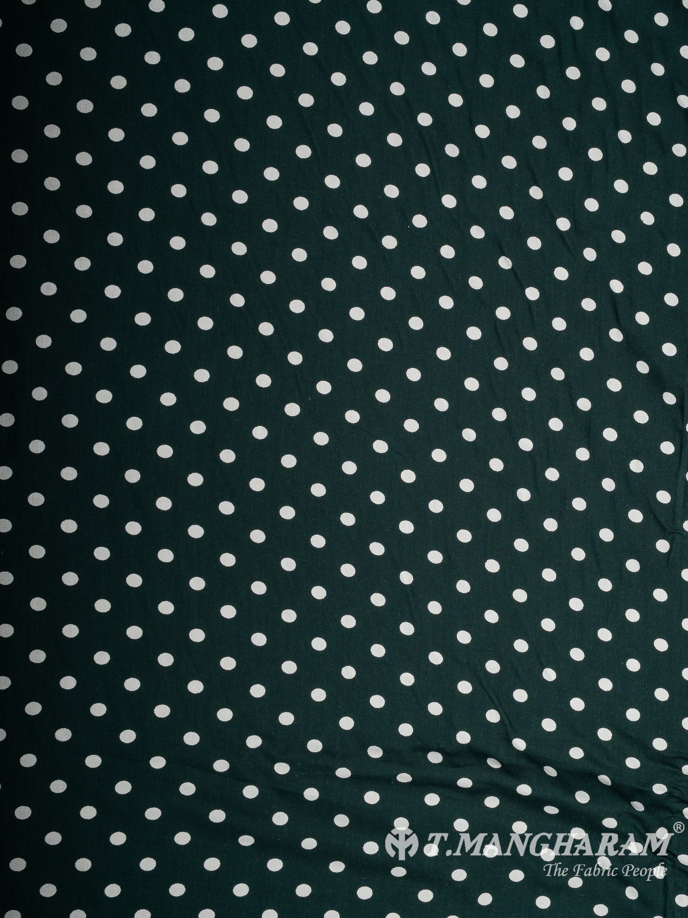Green Cotton Rayon Fabric - EB9279