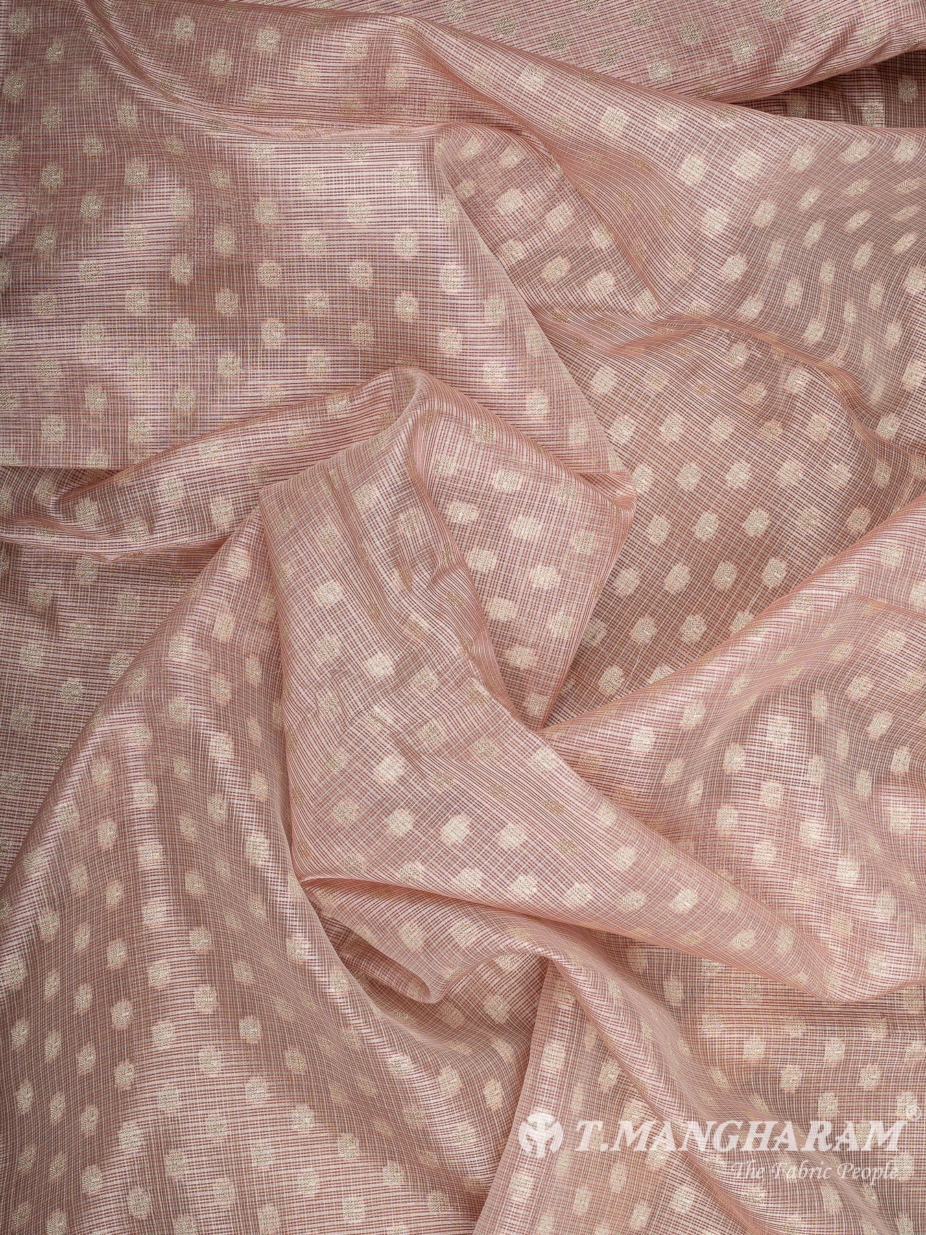 Pink Banaras Fabric - EC12031