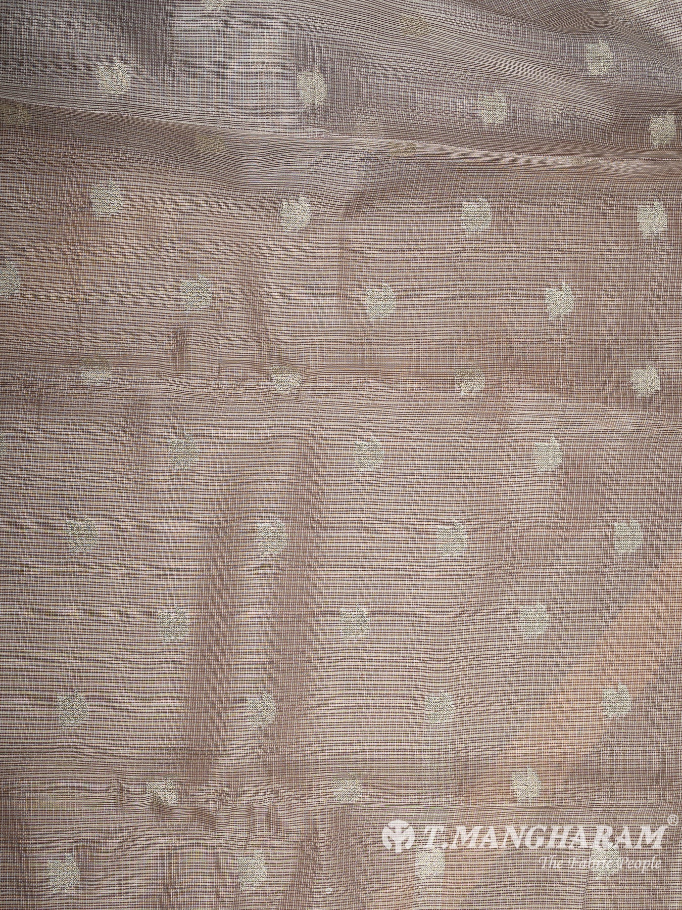 Violet Banaras Fabric - EC12020