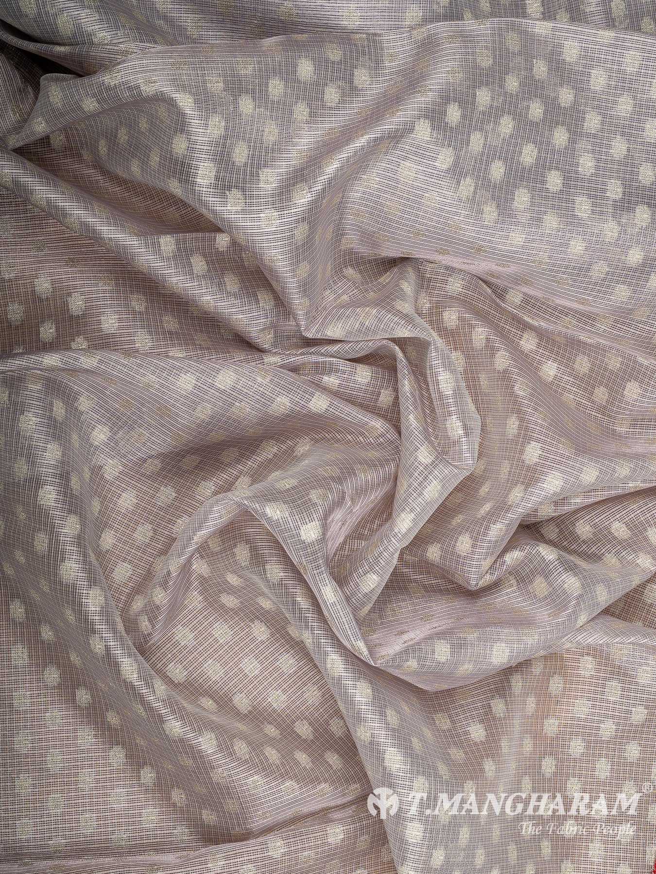 Violet Banaras Fabric - EC12030