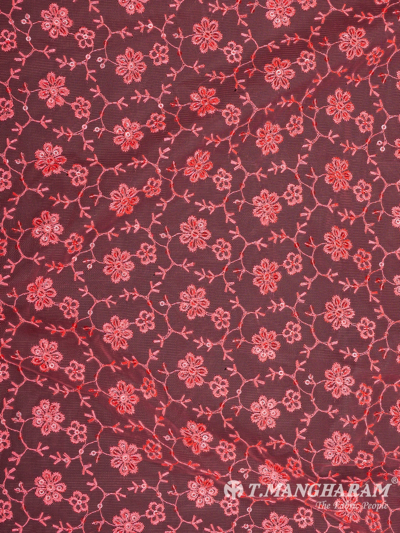 Pink Fancy Net Fabric - EB9385