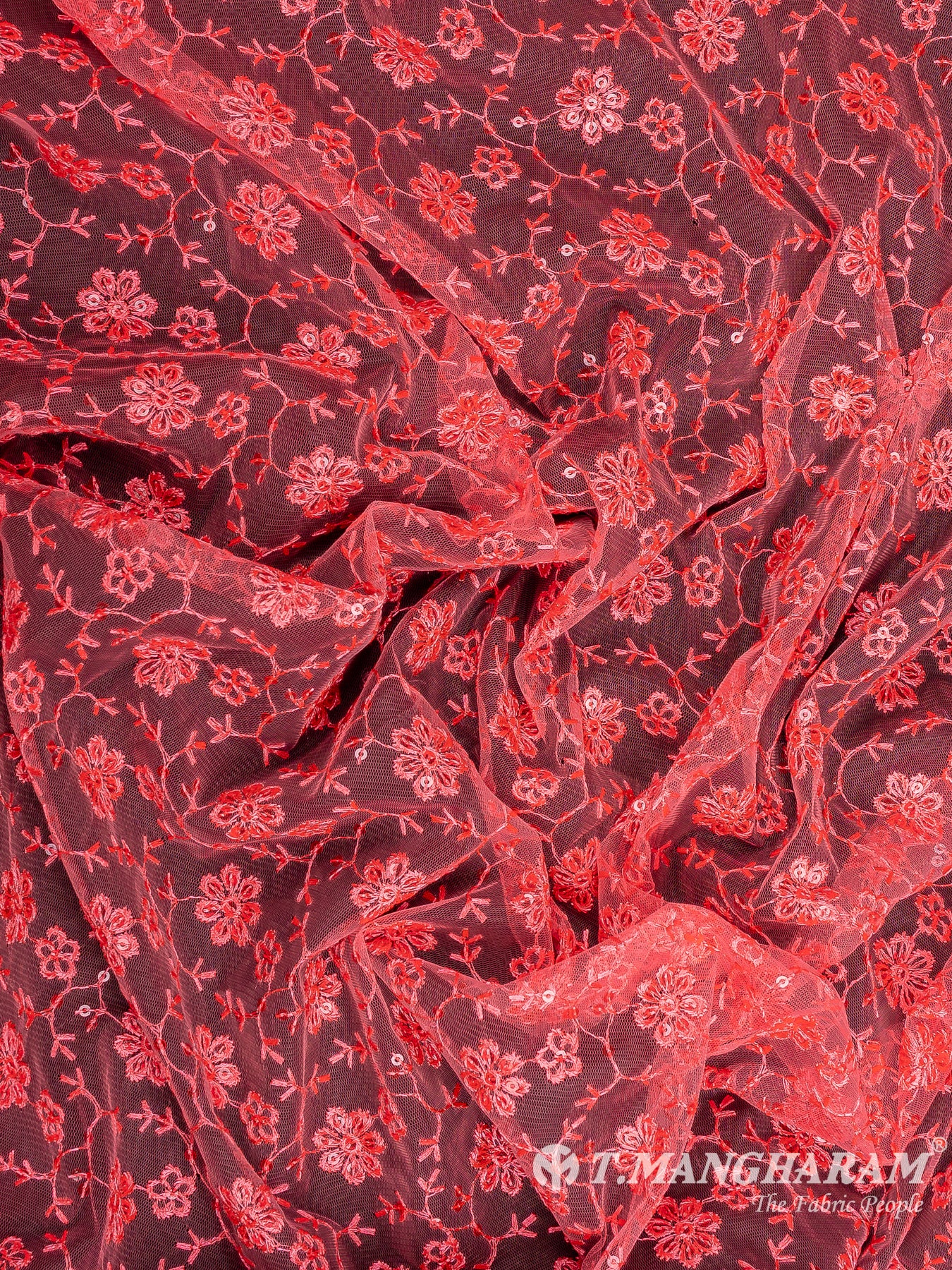 Pink Fancy Net Fabric - EB9385