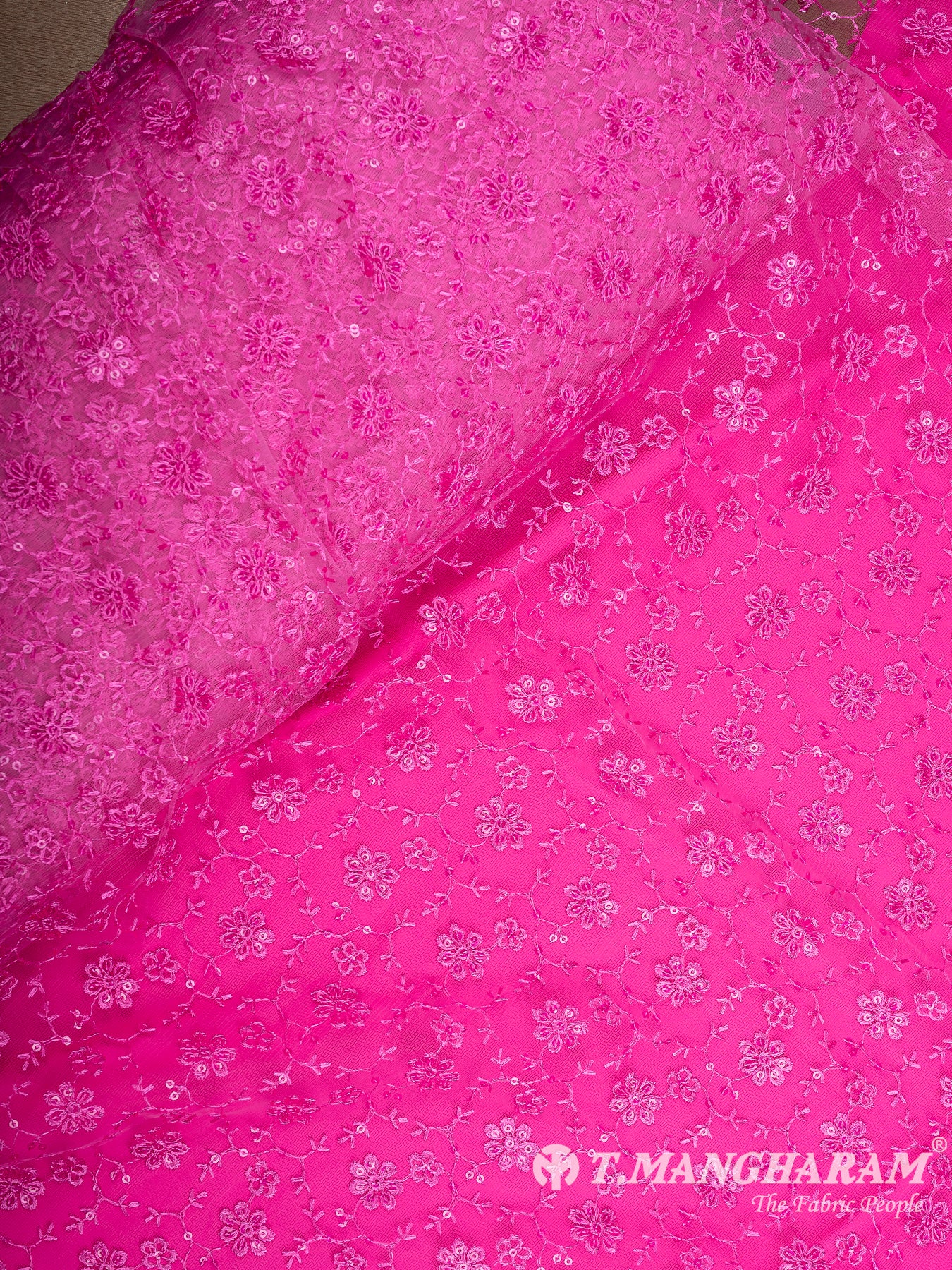Pink Fancy Net Fabric - EB9390