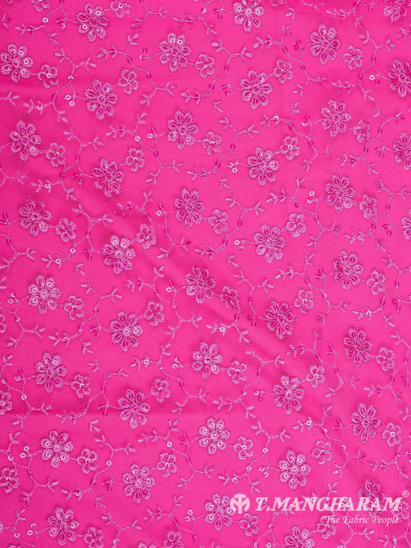 Pink Fancy Net Fabric - EB9390