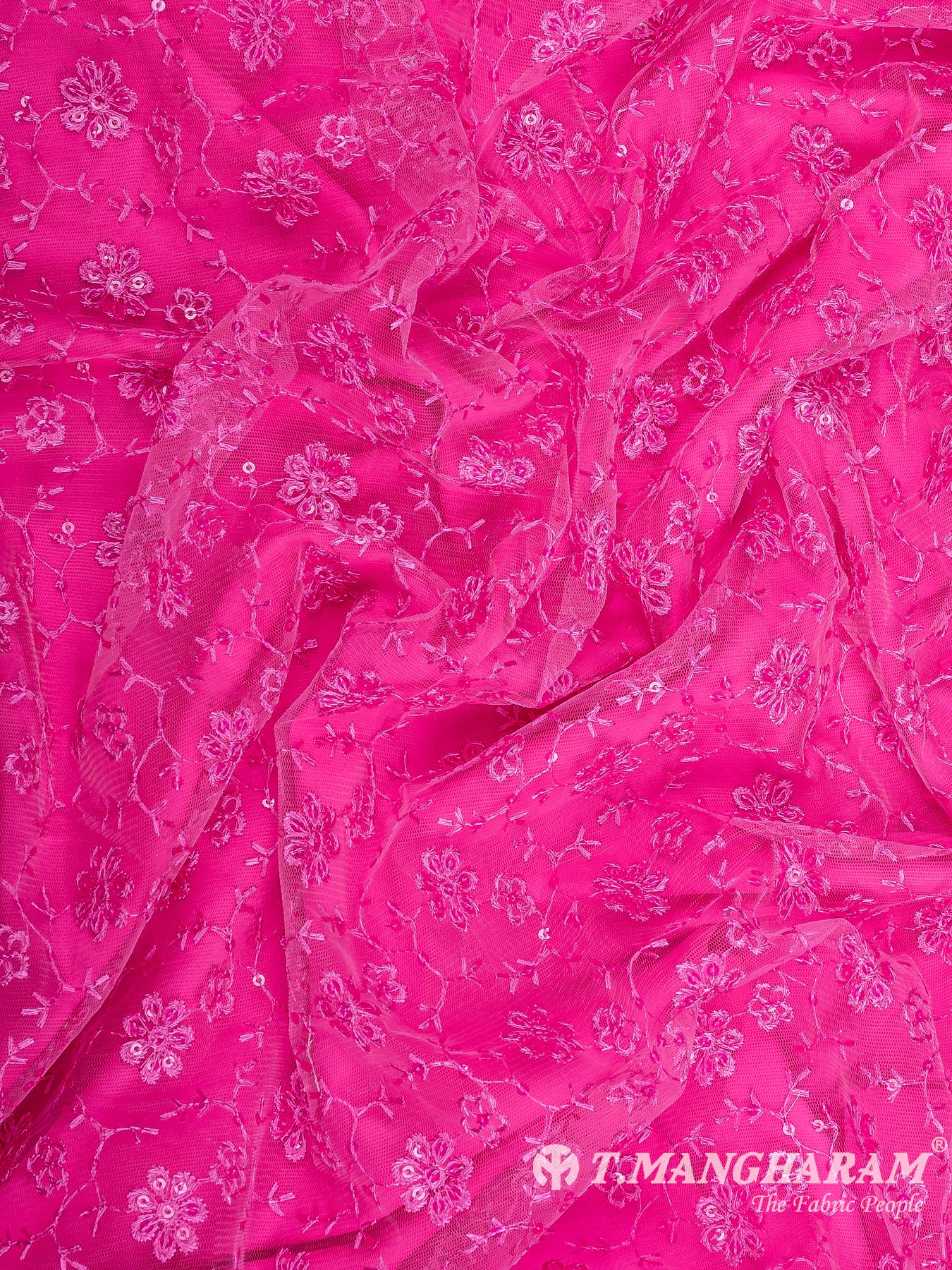 Pink Fancy Net Fabric - EB9390