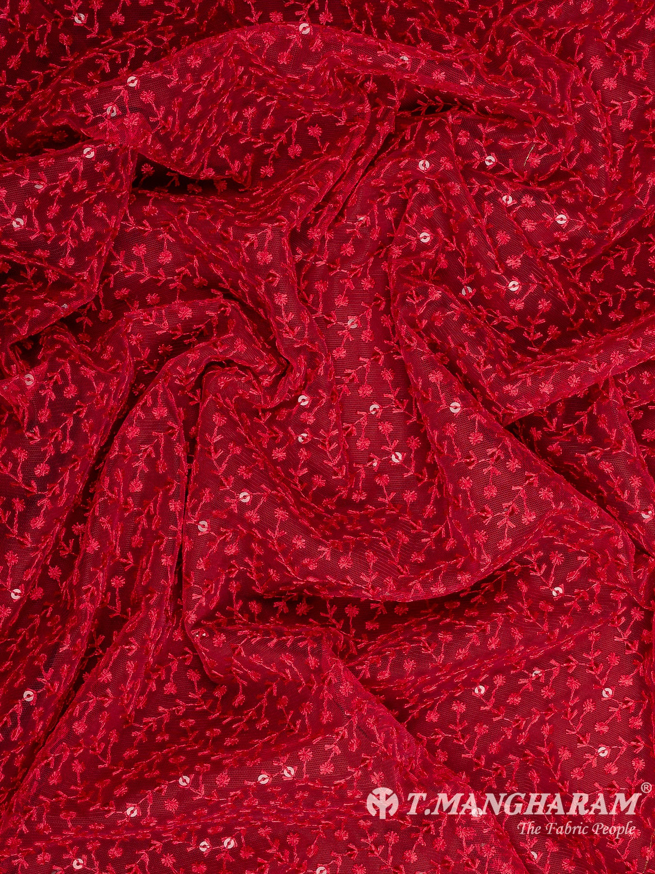 Pink Fancy Net Fabric - EB9382
