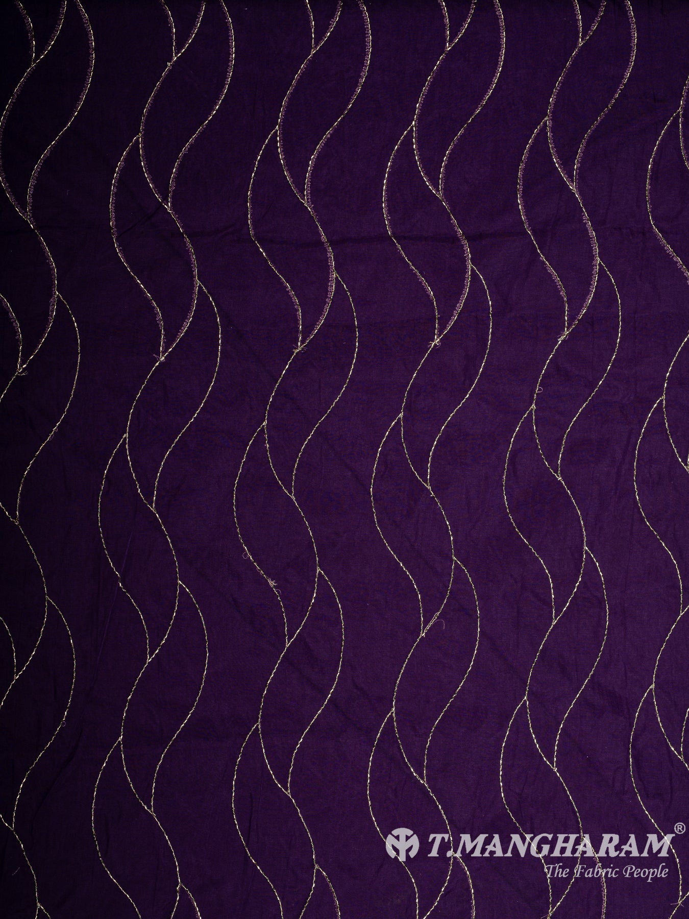 Purple Organza Fabric - EC12016