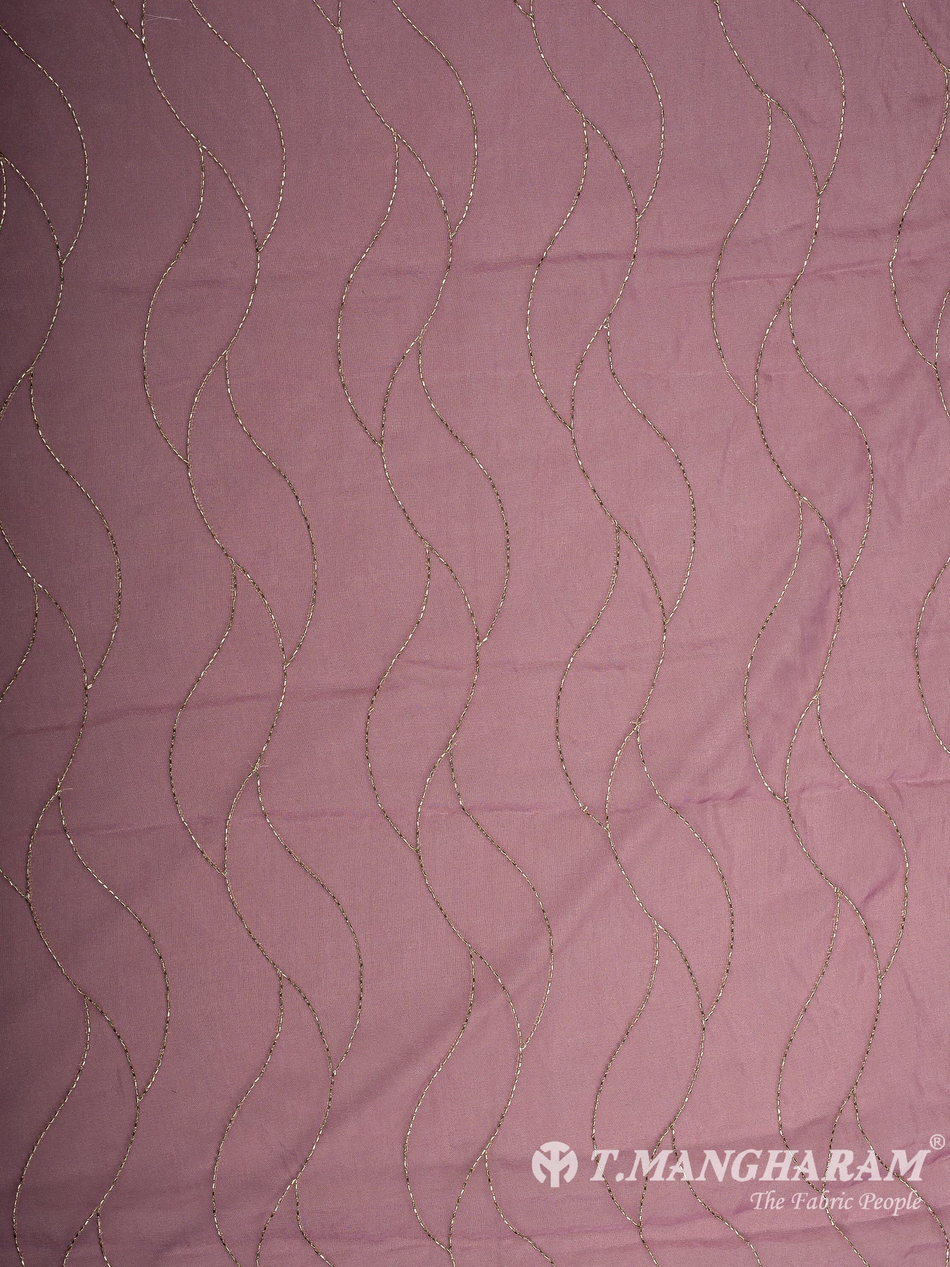 Violet Organza Fabric - EC12015