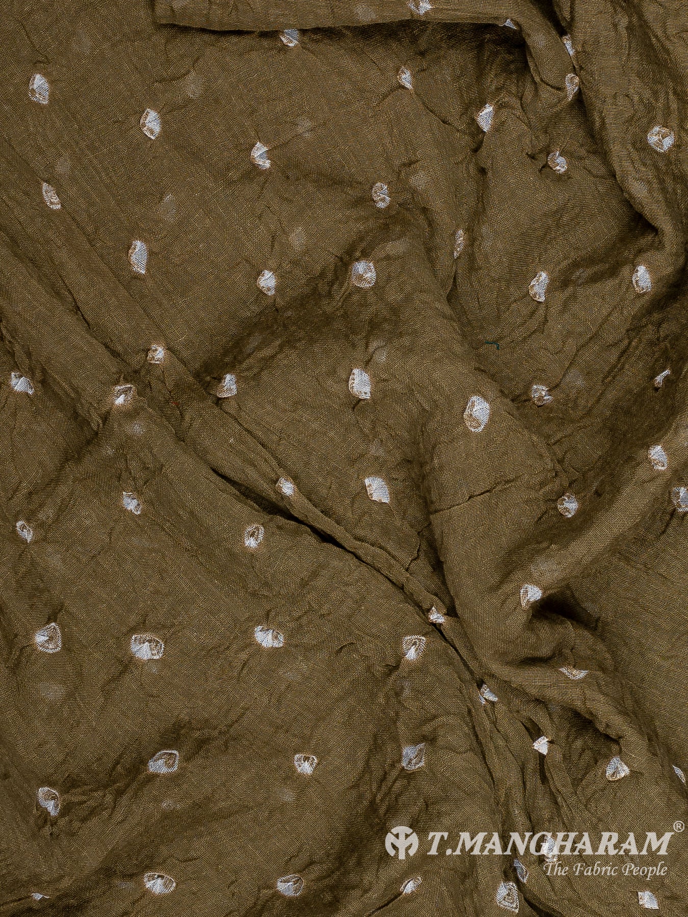 Green Cotton Chudidhar Fabric Set - EH2004