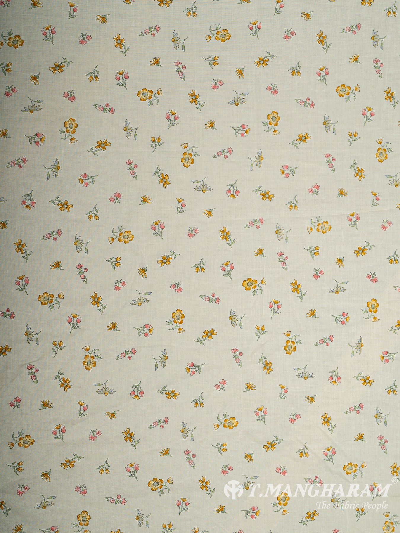 Yellow Bizzy Lizzy Cotton Fabric - EB9363