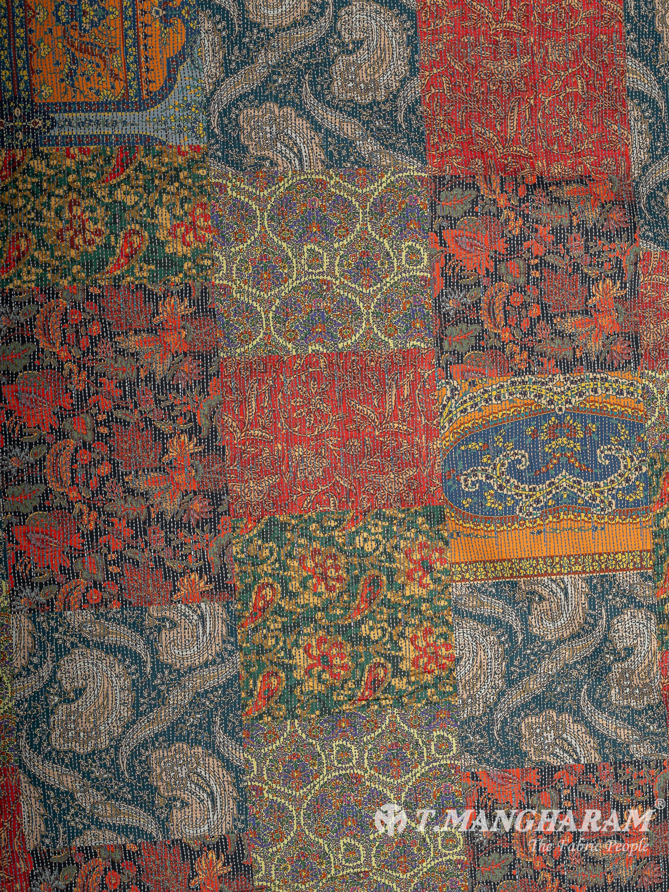 Multicolor Cotton Fabric - EC12375