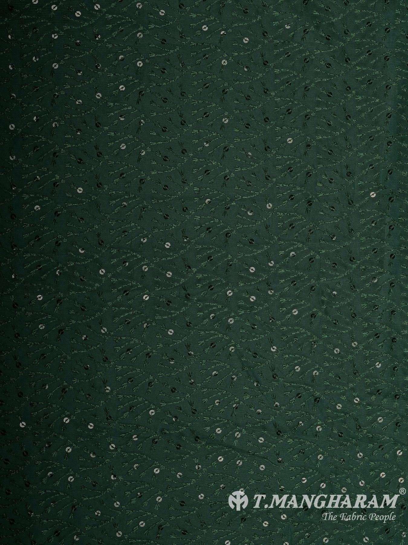 Green Fancy Net Fabric - EB9524