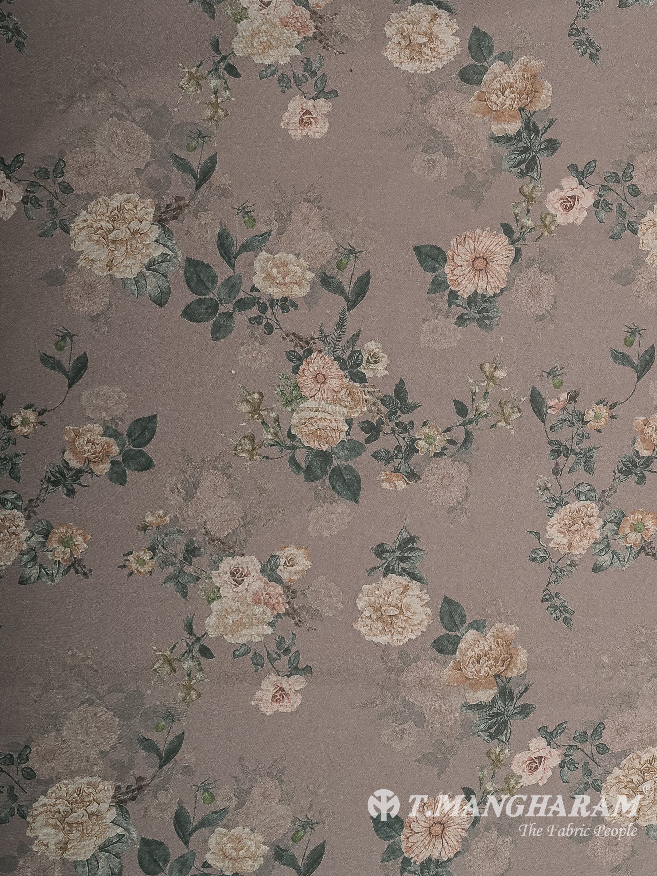 Mauve Organza Fabric - EX00030