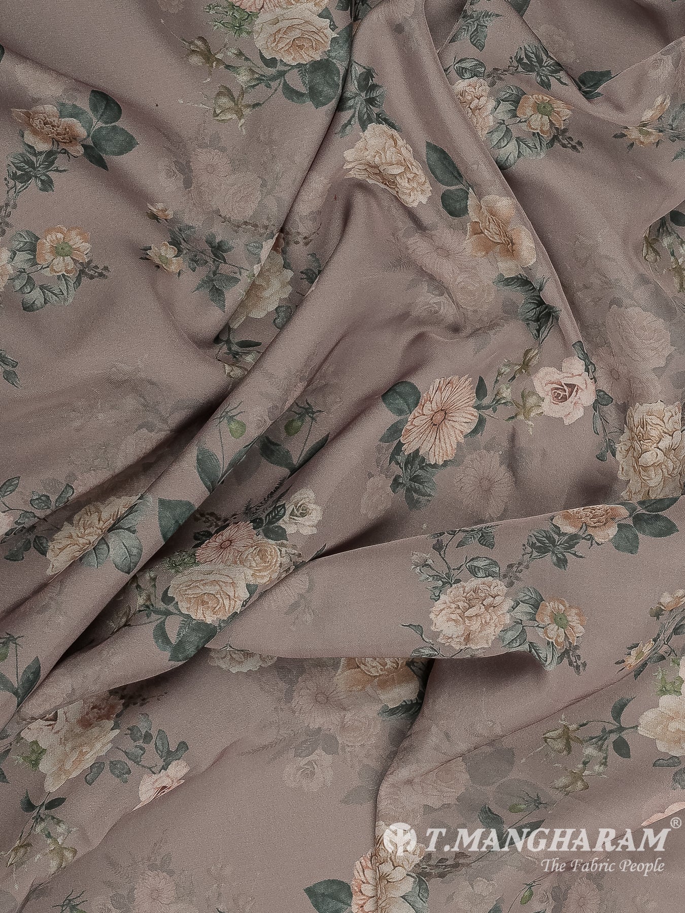 Mauve Organza Fabric - EX00030