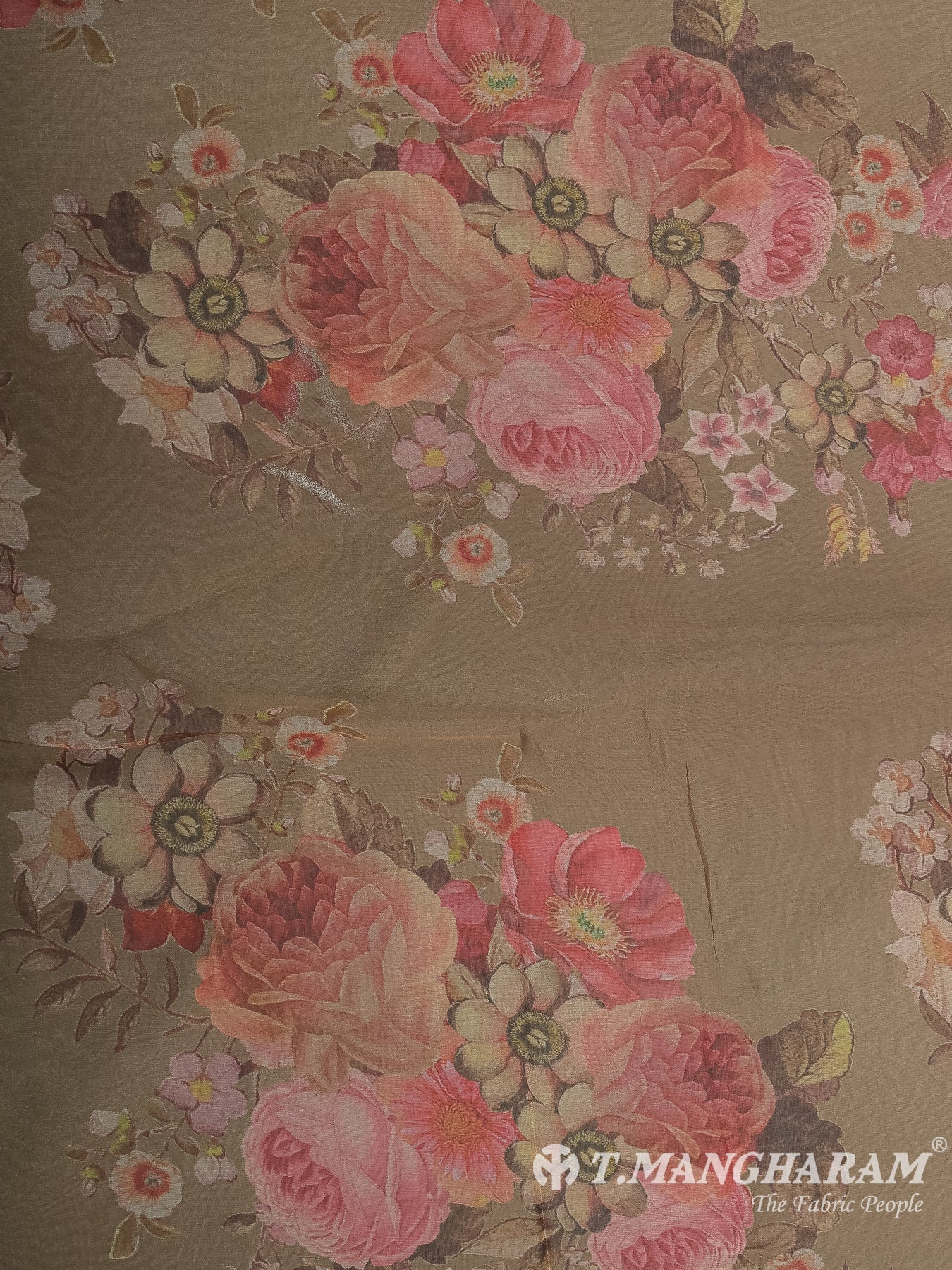 Green Organza Fabric - EX00004