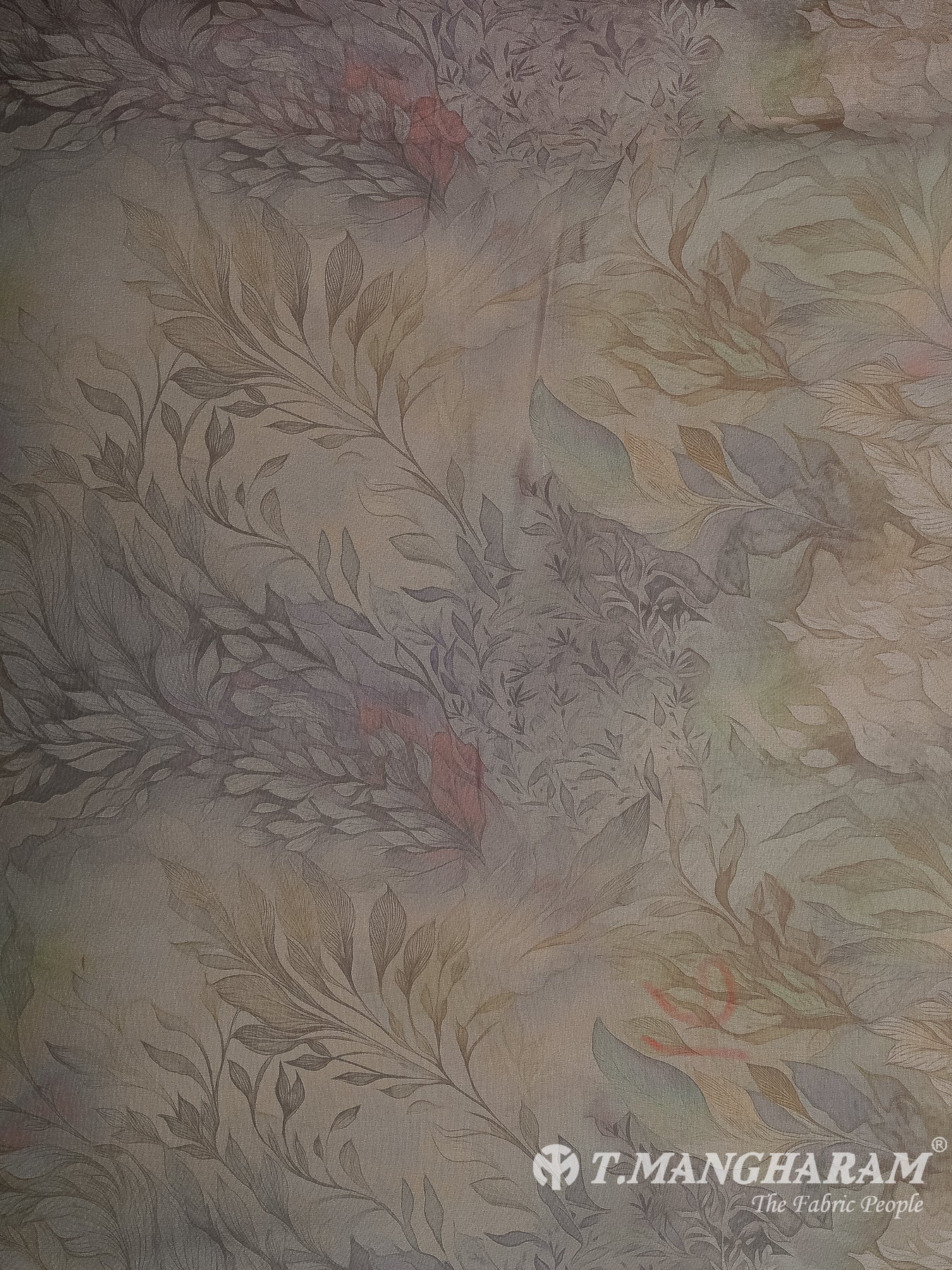 Grey Organza Fabric - EX00021