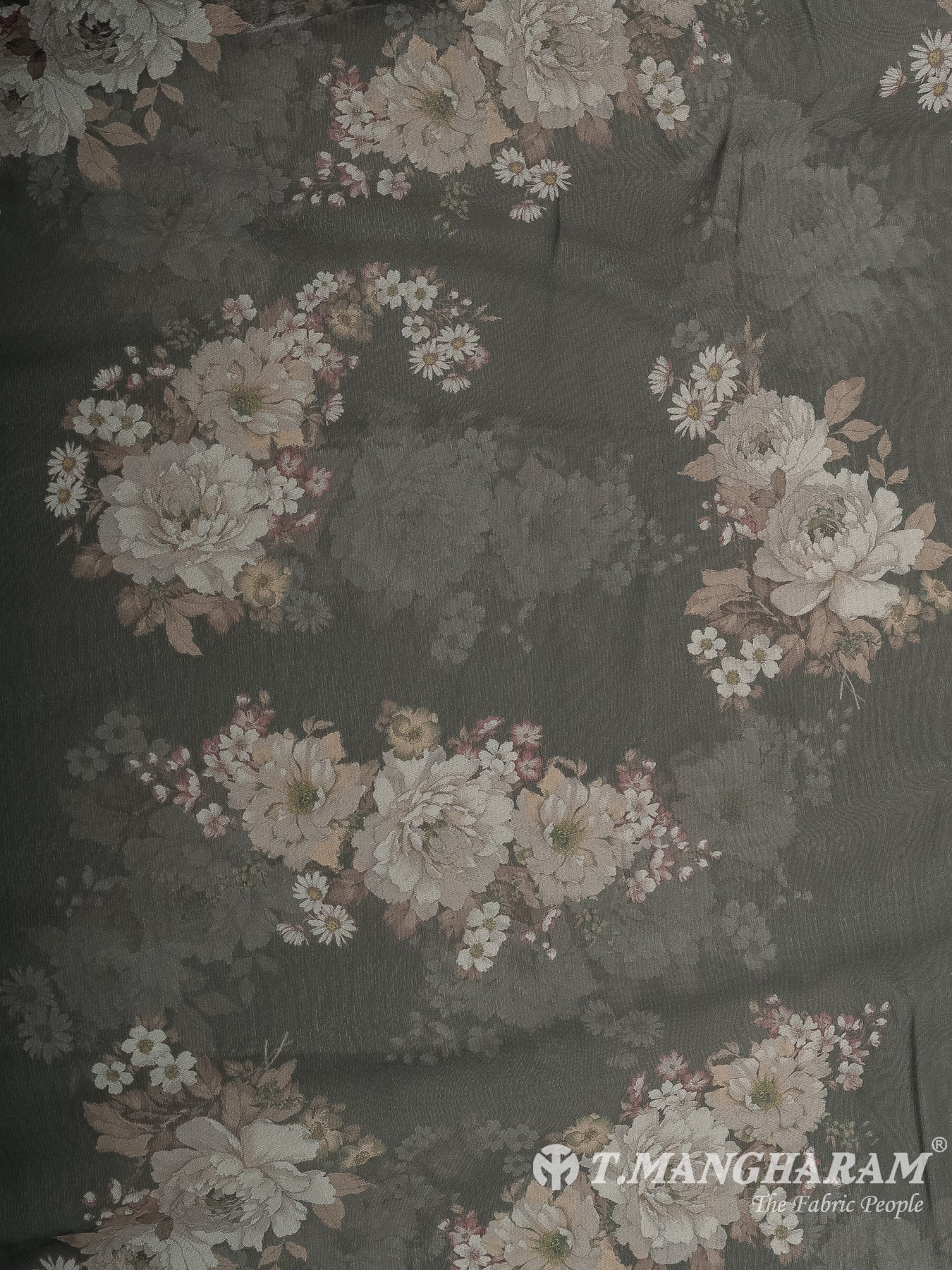Black Organza Fabric - EX00008