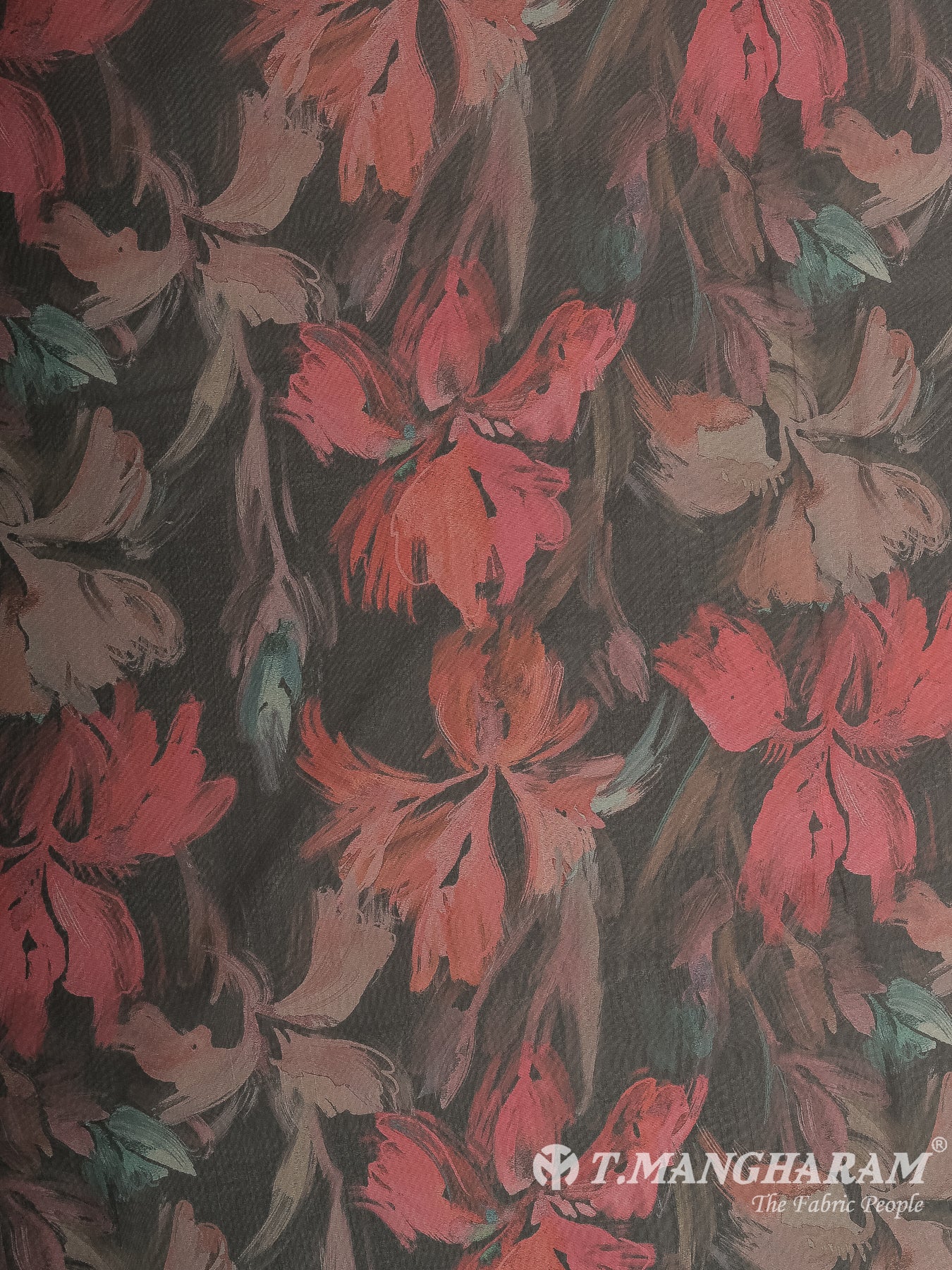 Black Organza Fabric - EX00019