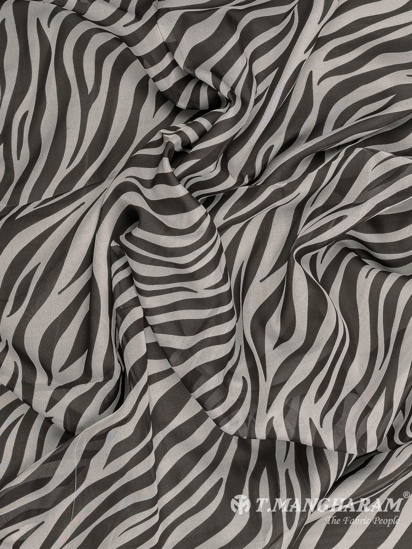Black Organza Fabric - EX00024