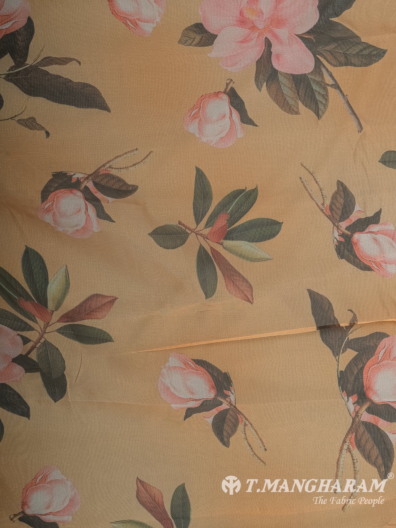 Yellow Organza Fabric - EX00028
