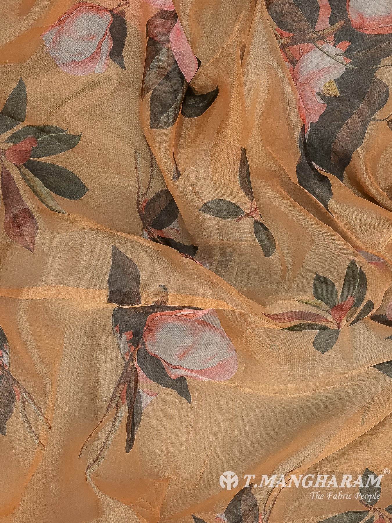 Yellow Organza Fabric - EX00028