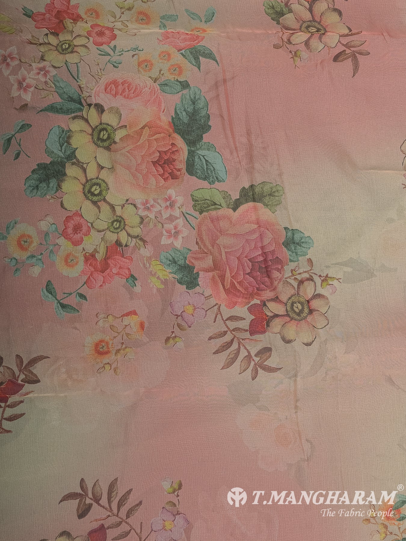 Pink Organza Fabric - EX00013
