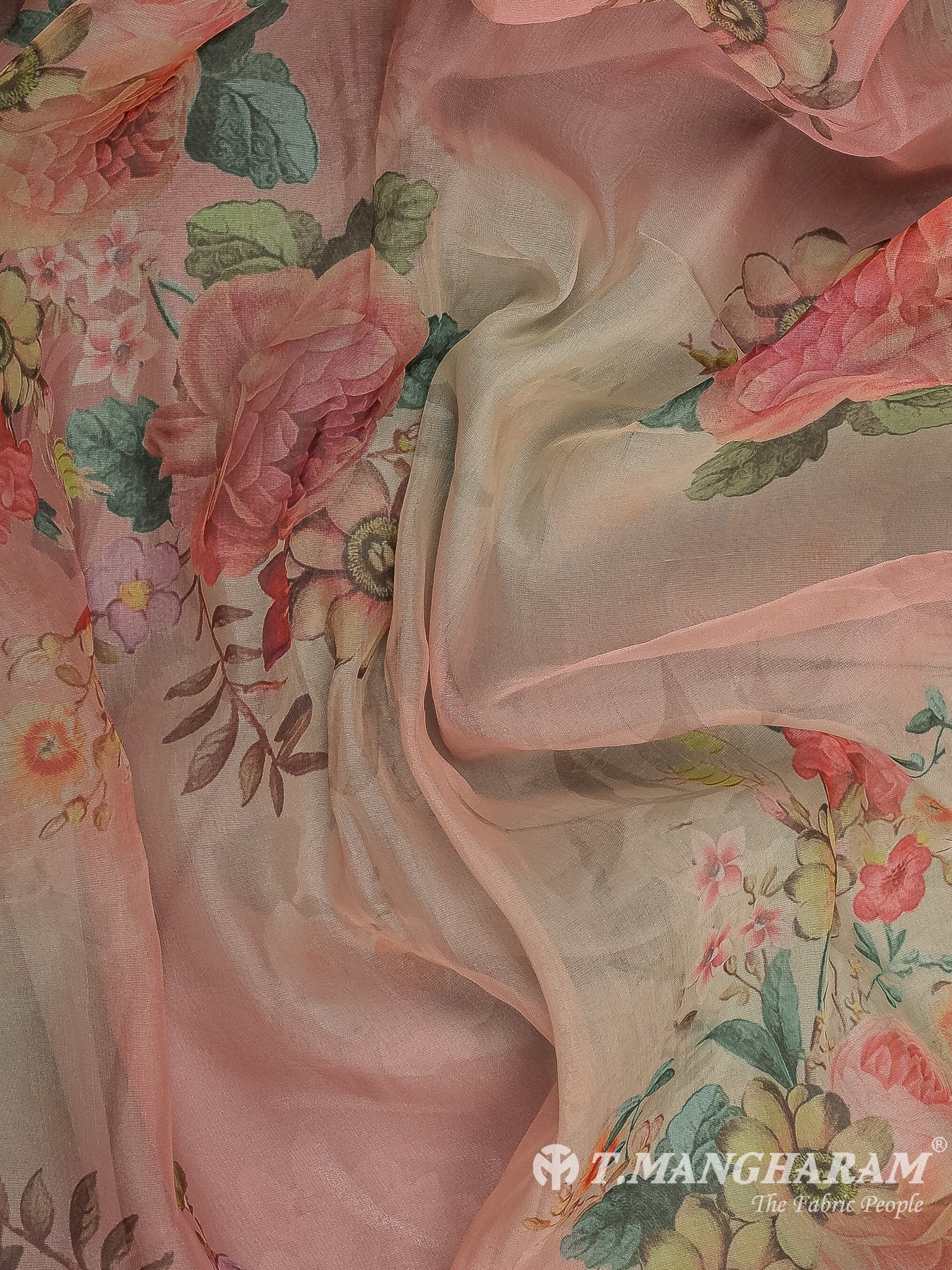 Pink Organza Fabric - EX00013