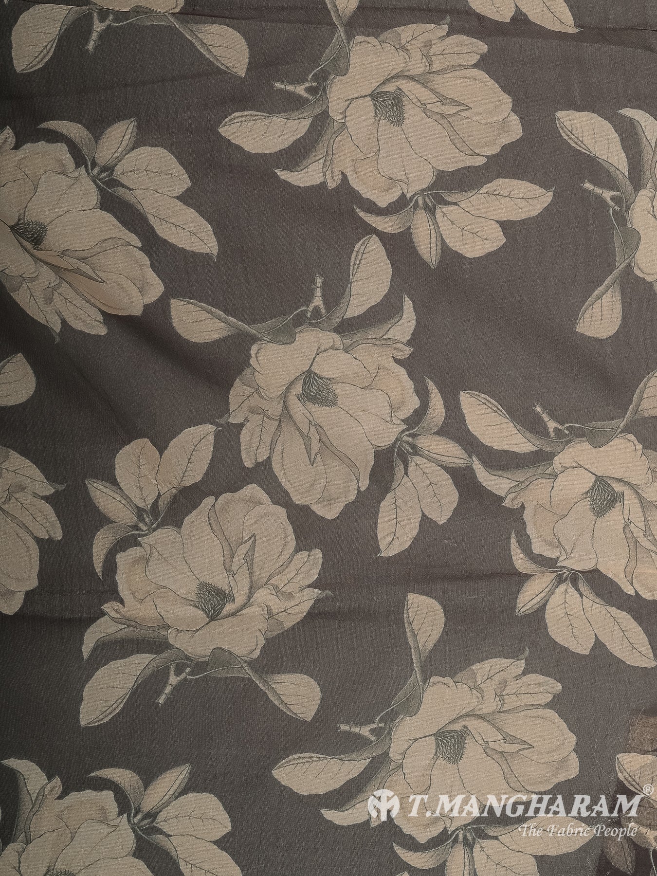 Black Organza Fabric - EX00017