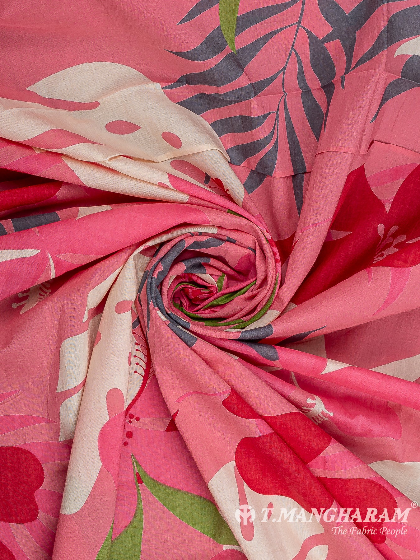 Pink Cotton Fabric - EC12247