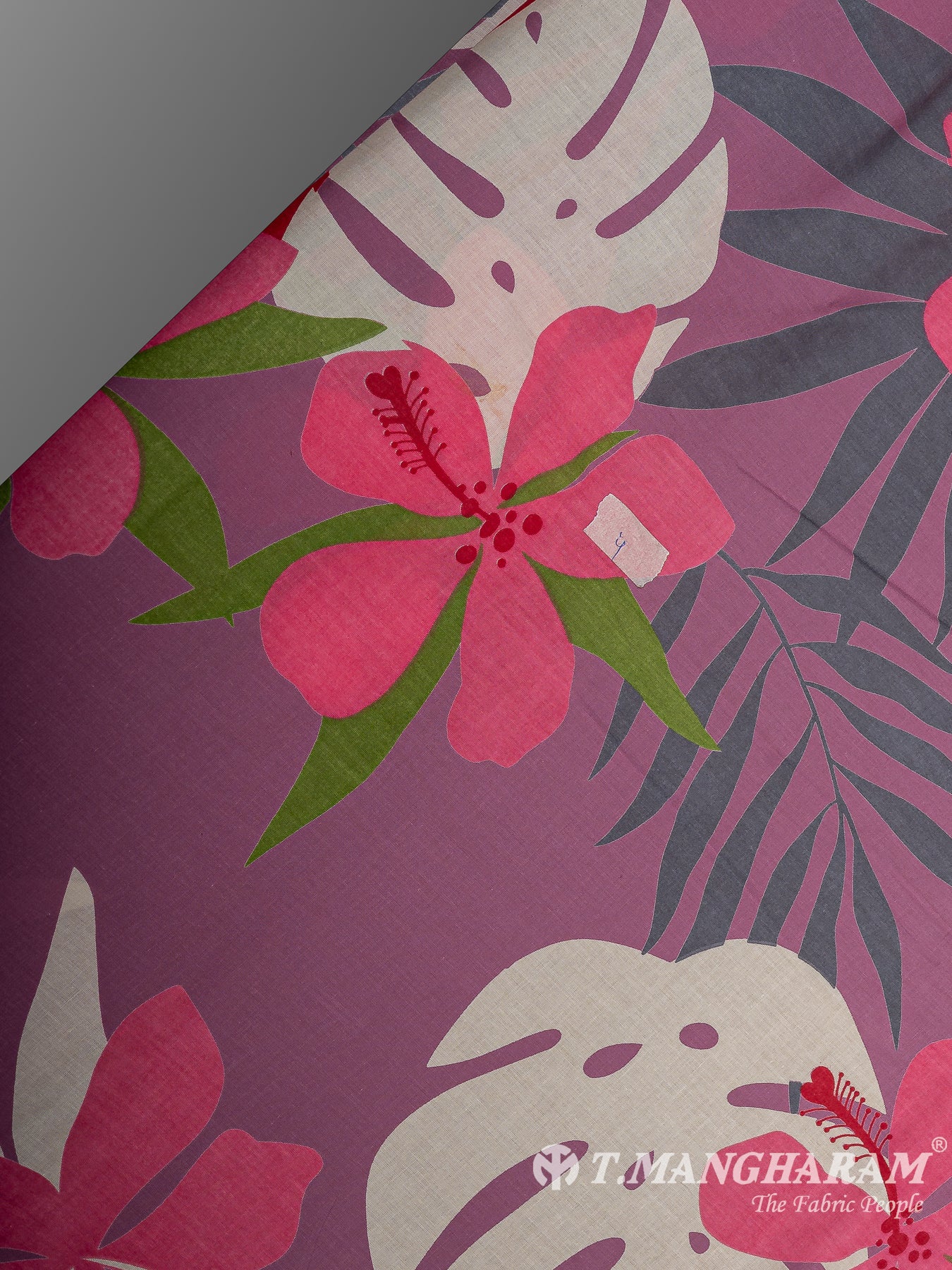 Purple Cotton Fabric - EC12249