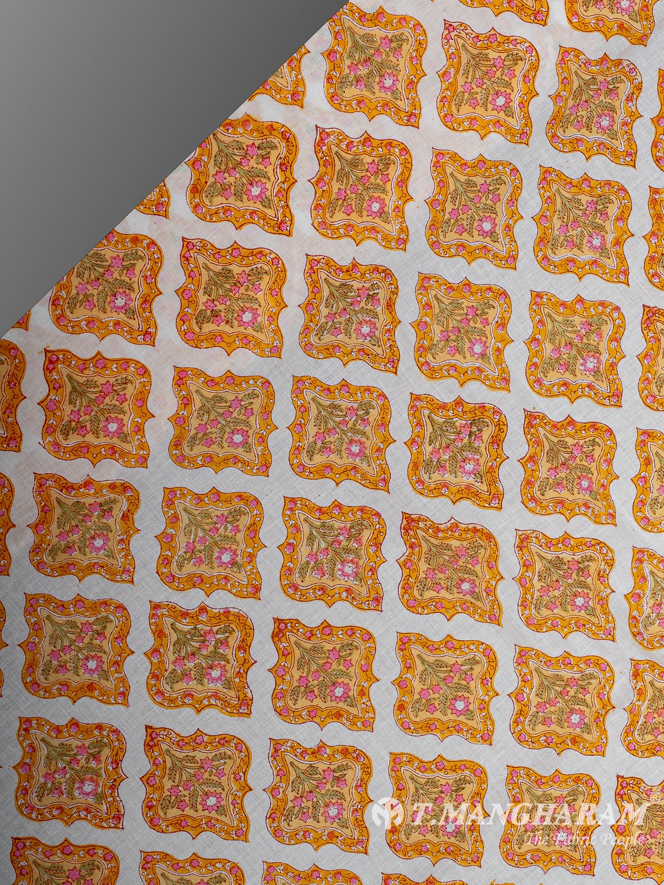 White Cotton Fabric - EC12200