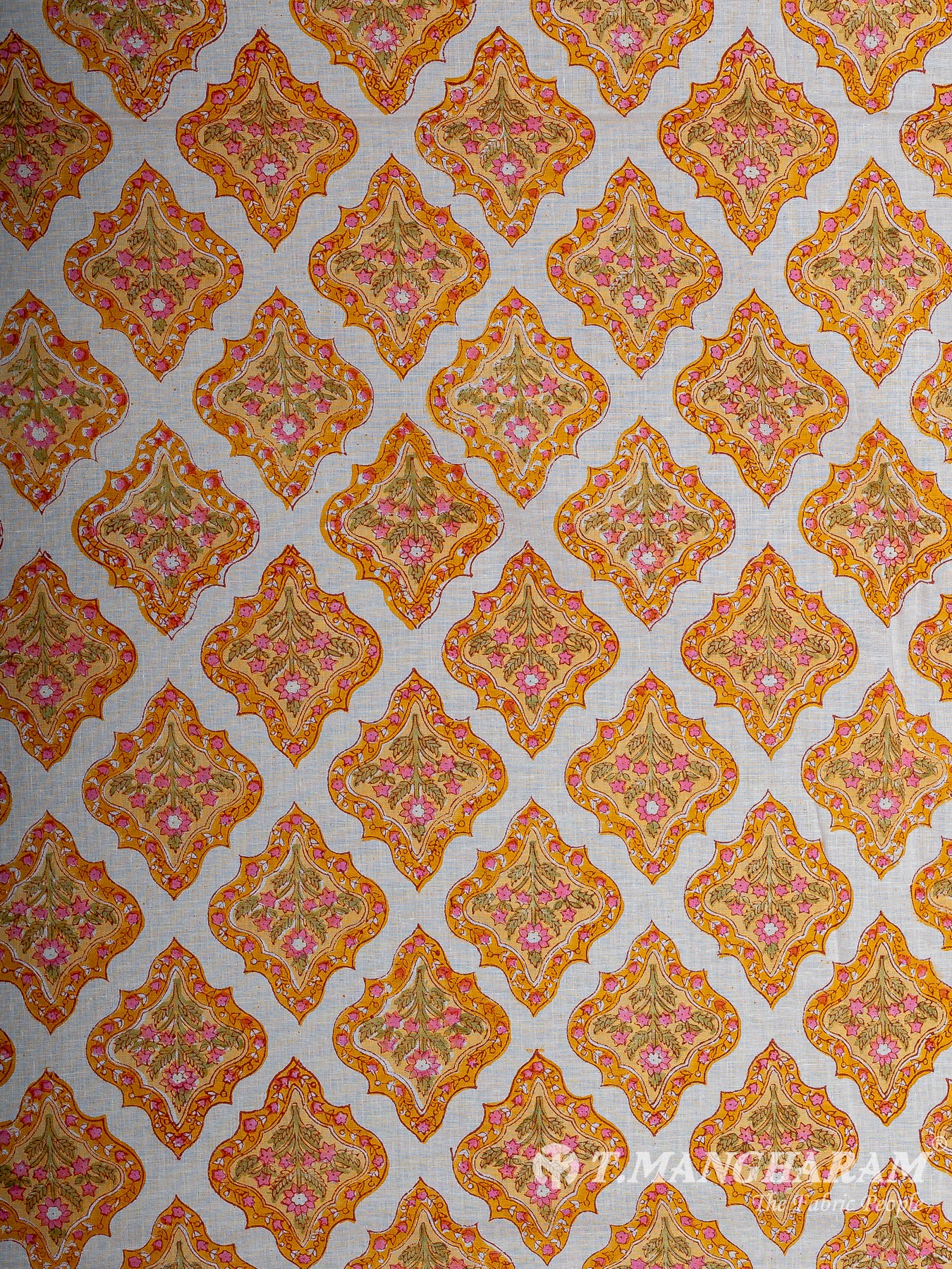 White Cotton Fabric - EC12200