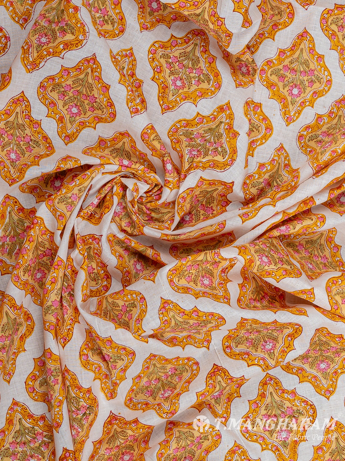 White Cotton Fabric - EC12200
