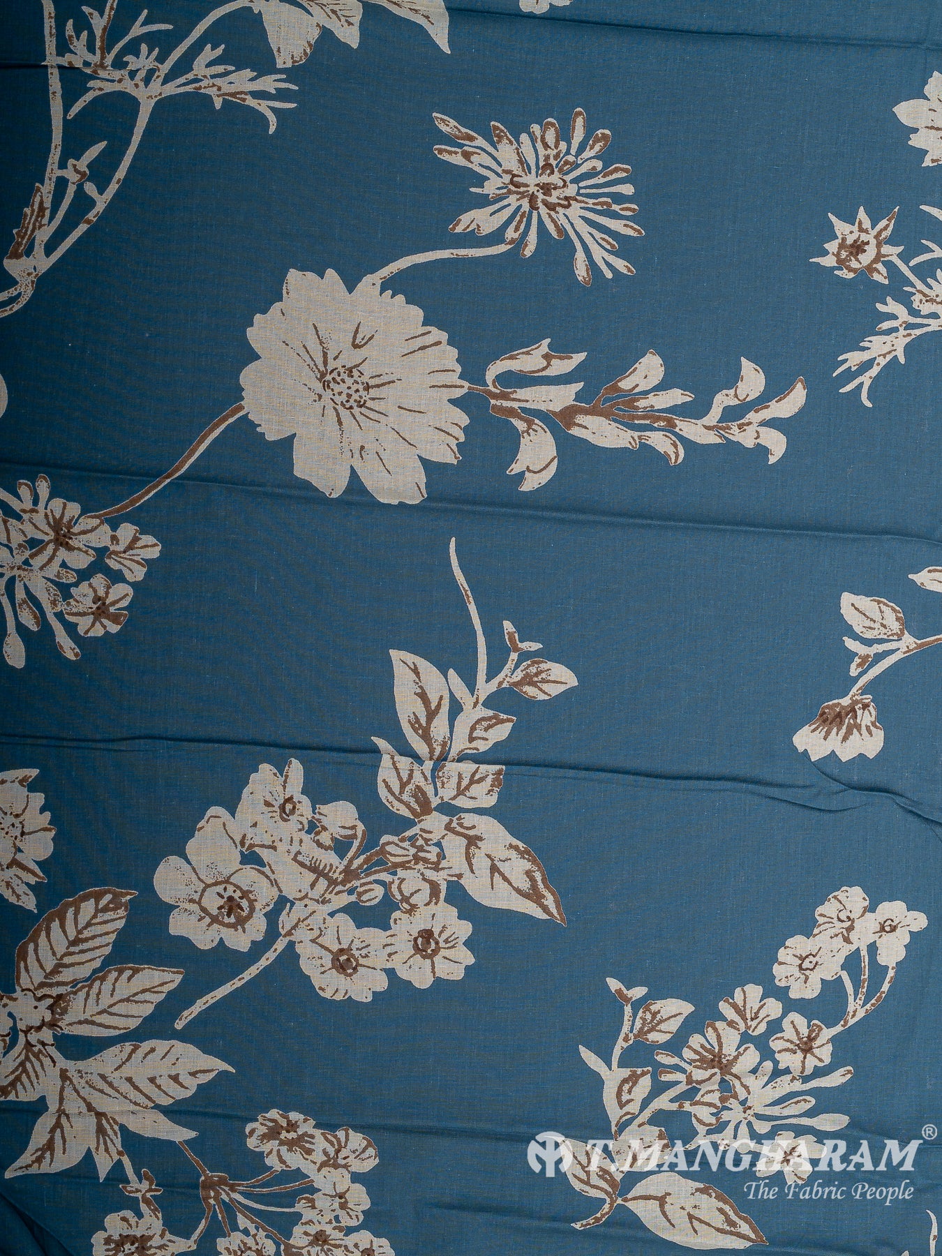 Blue Cotton Fabric - EC12244