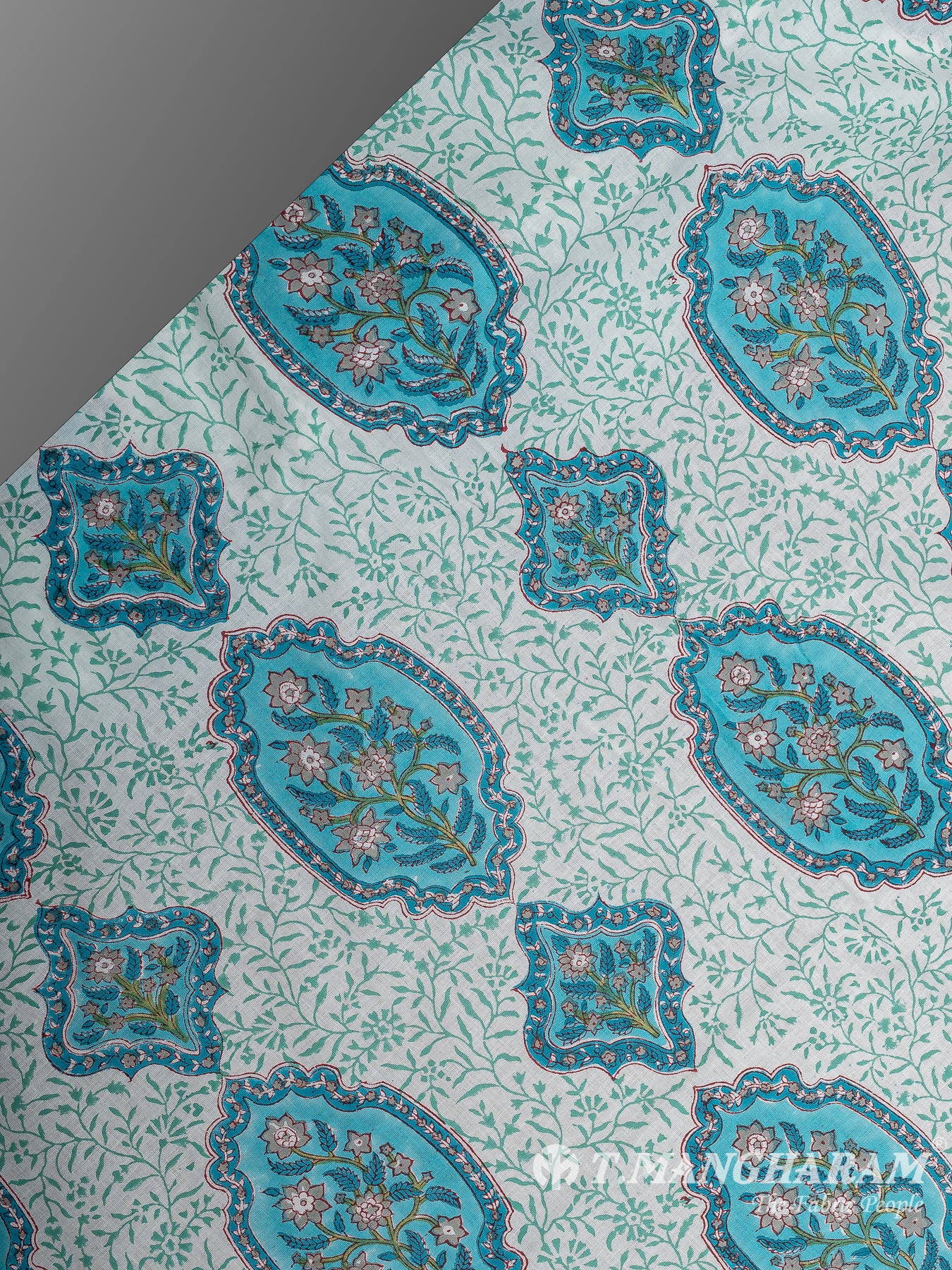 White Cotton Fabric - EC12206