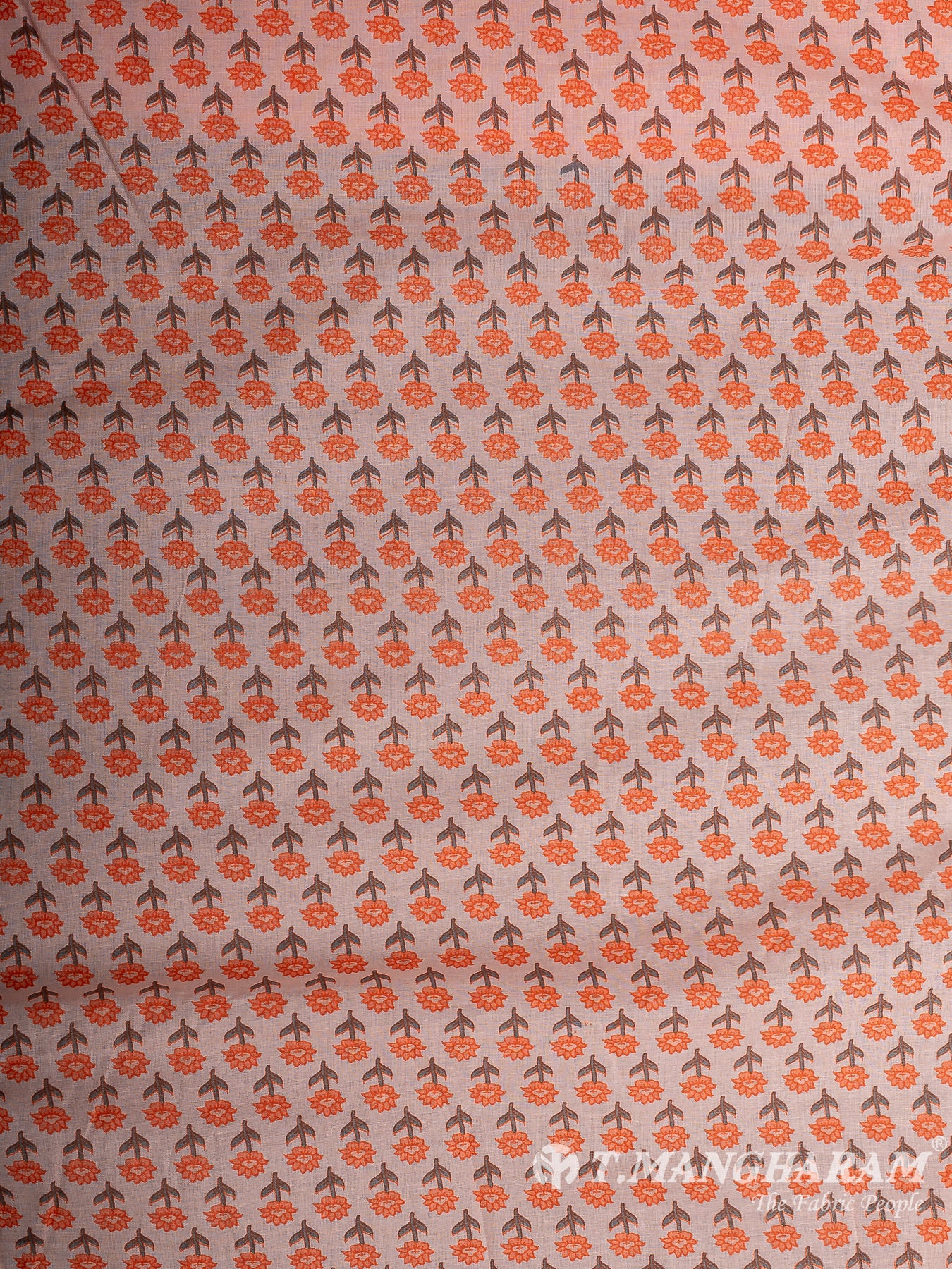 Peach Cotton Fabric - EC12269