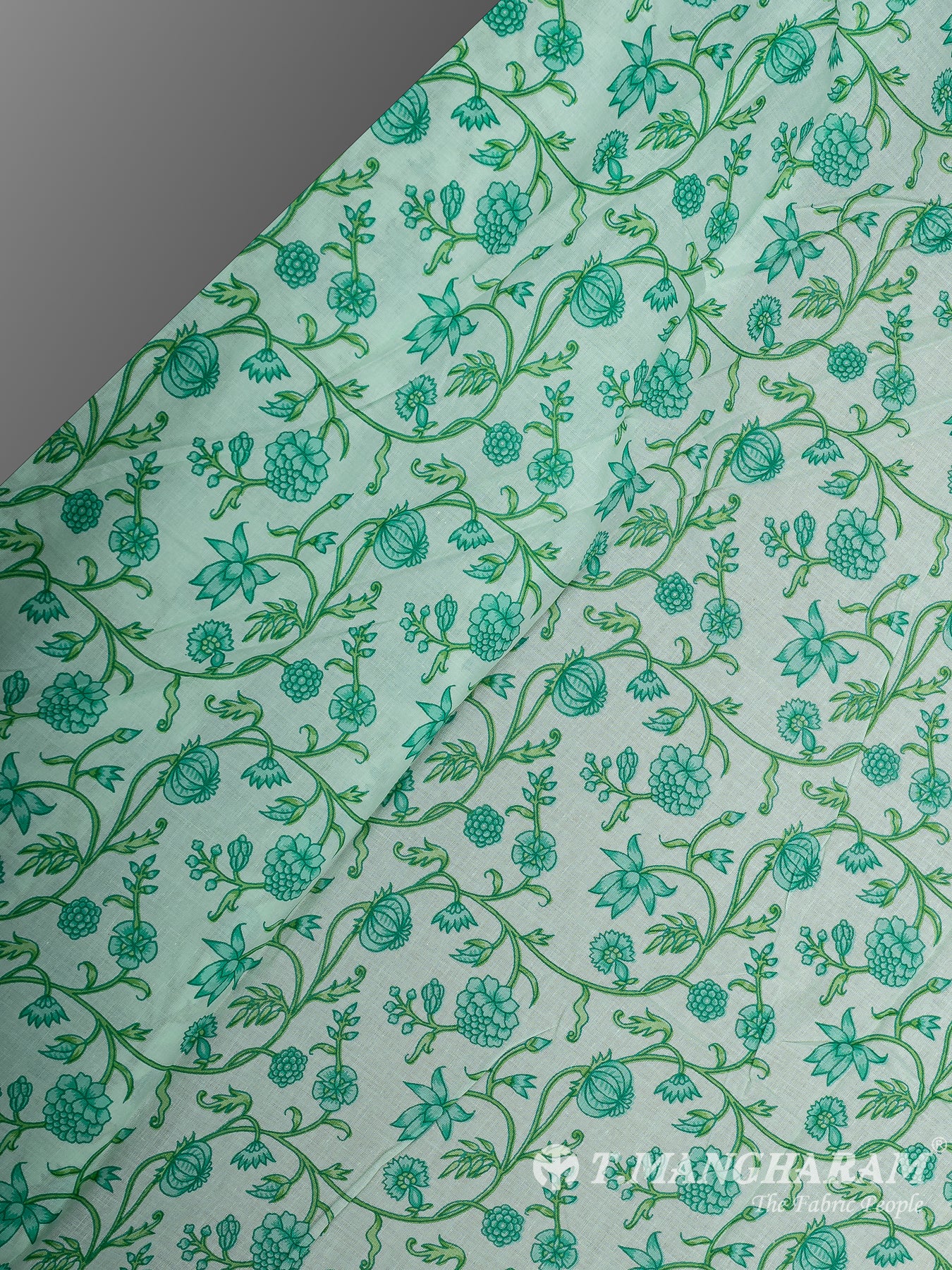 Green Cotton Fabric - EC12267