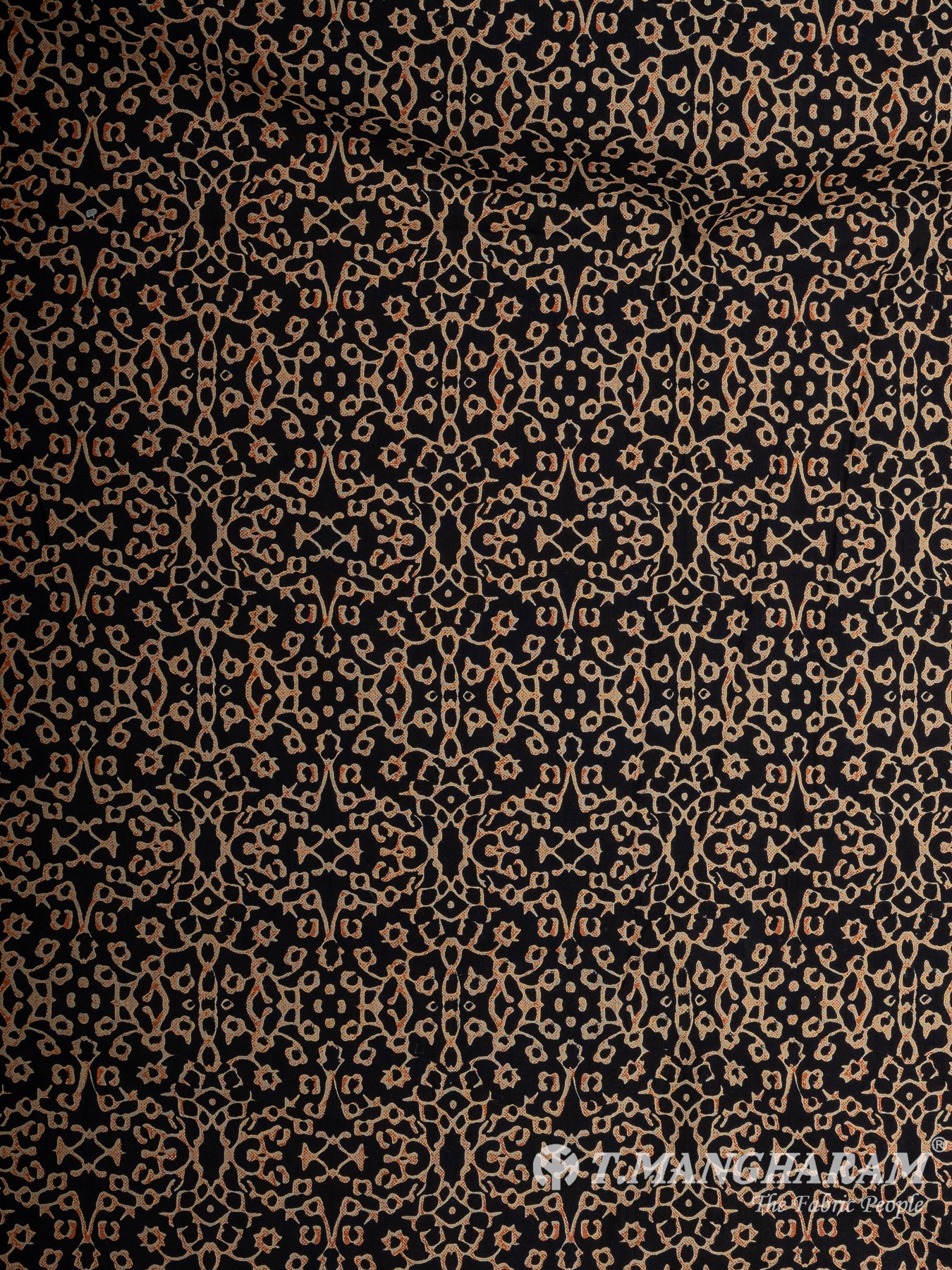 Black Cotton Fabric - EC12277